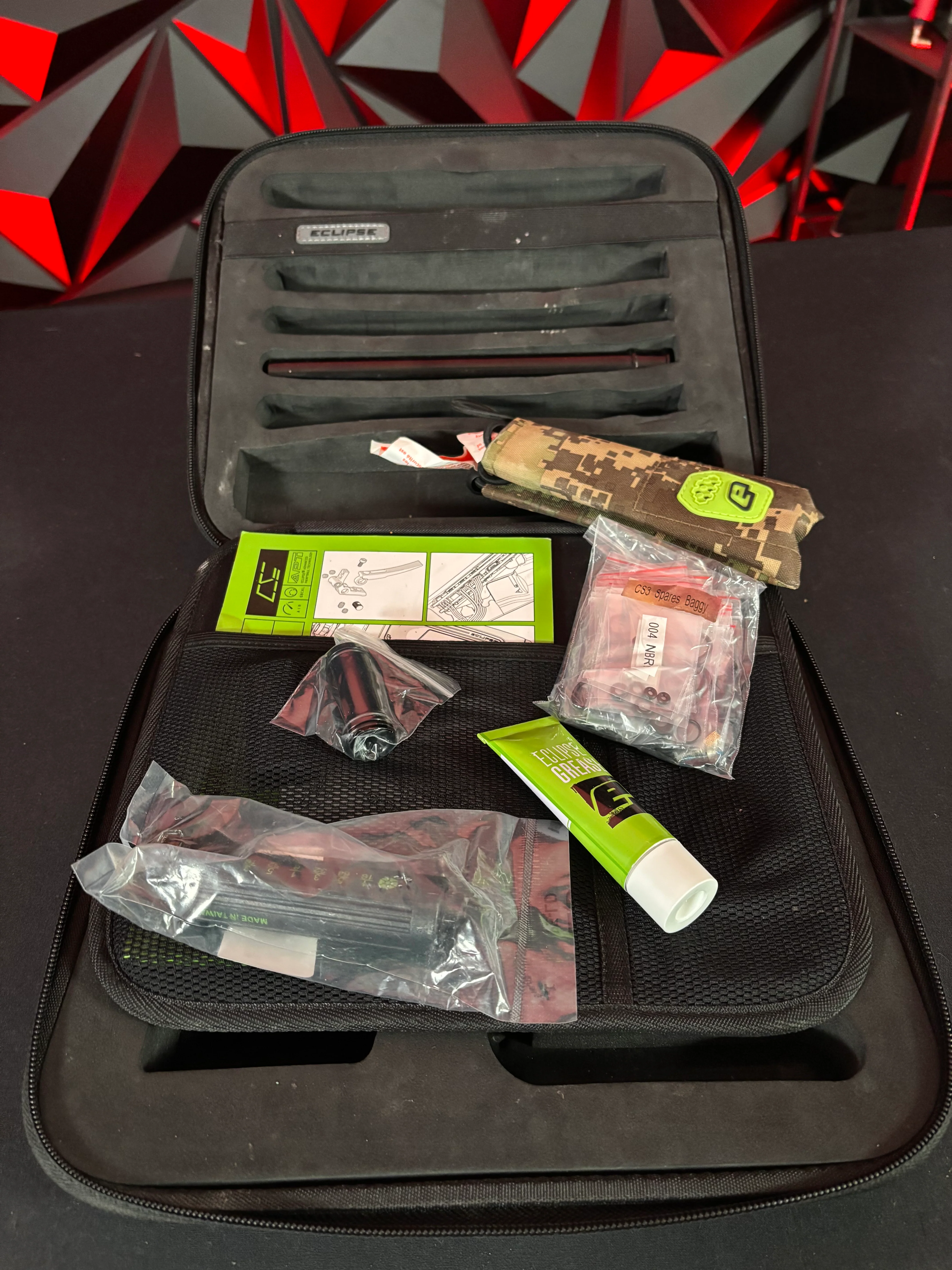 Used Planet Eclipse CS3 Paintball Gun - Polished Acid Wash - Image 8