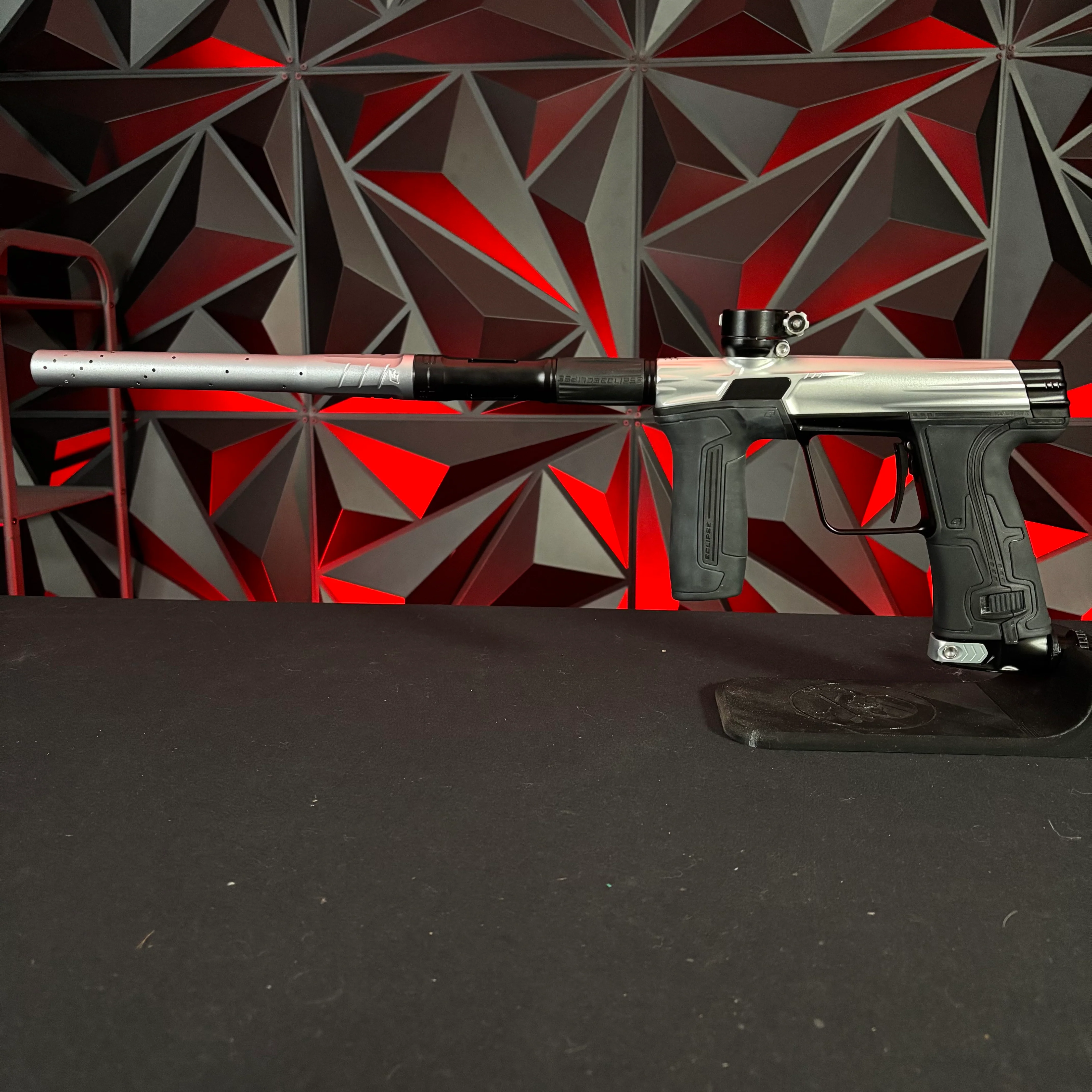 Used Planet Eclipse CS3 Paintball Gun - Silver/Black - Image 7