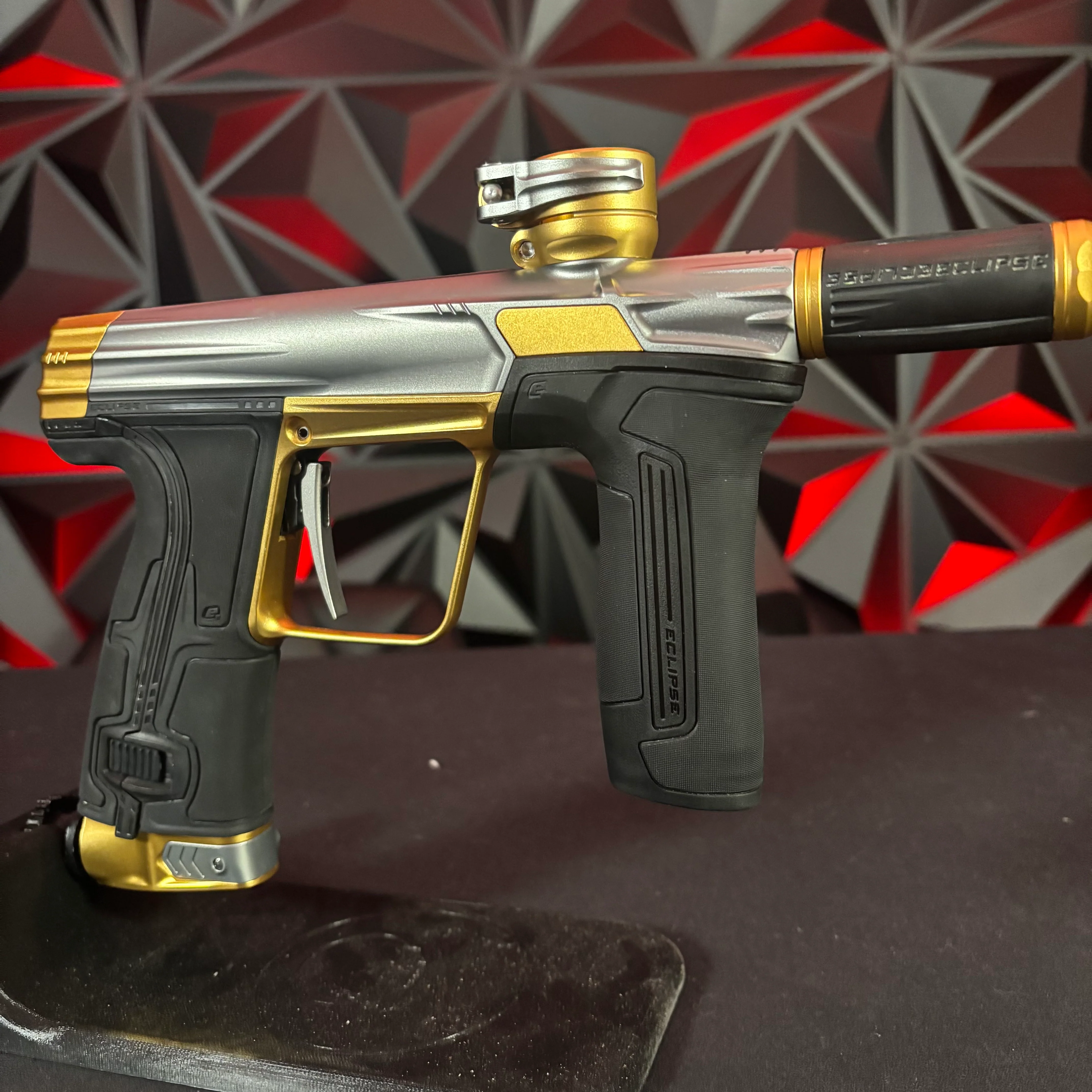 Used Planet Eclipse CS3 Paintball Gun - Dark grey/ Gold - Image 3