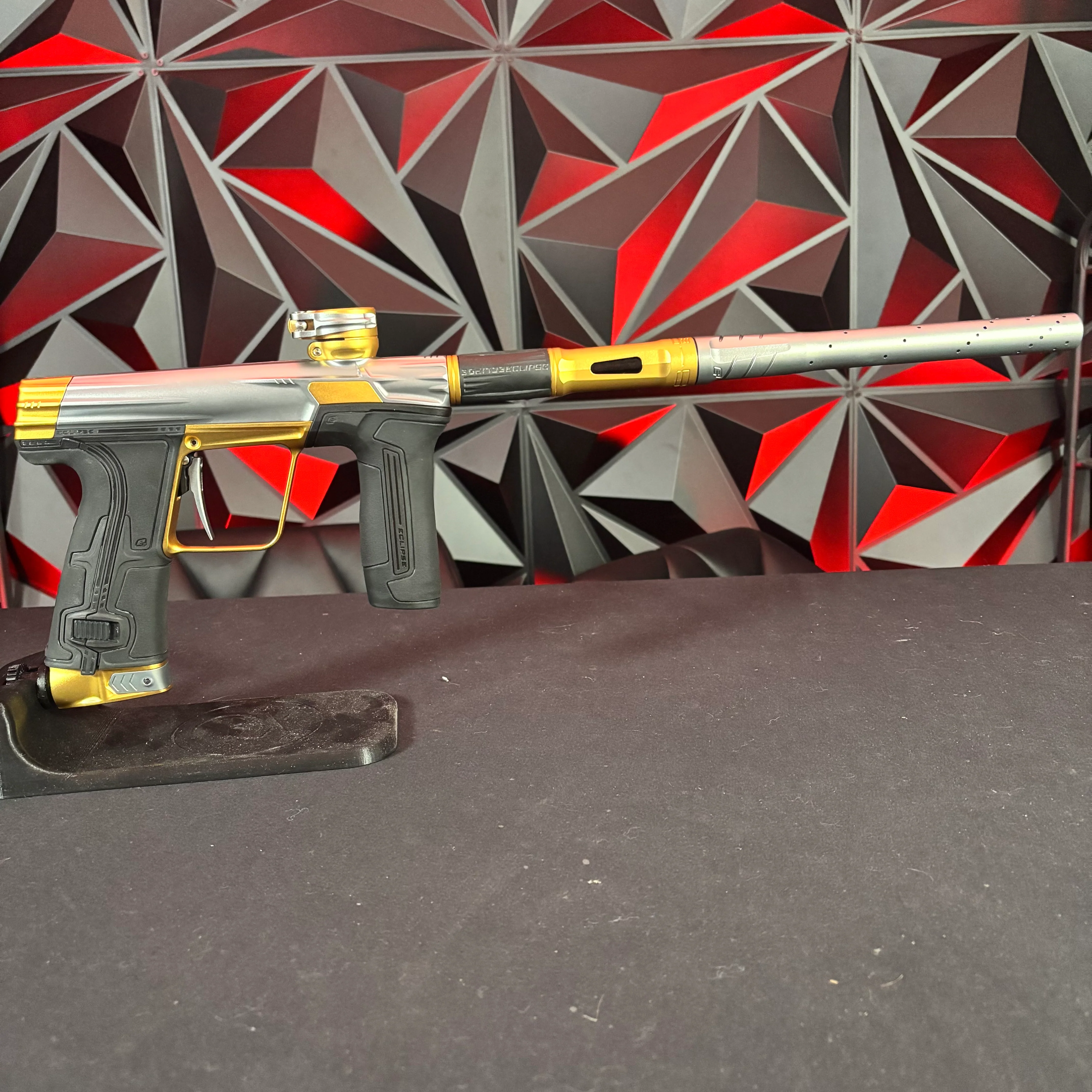 Used Planet Eclipse CS3 Paintball Gun - Dark grey/ Gold - Image 6