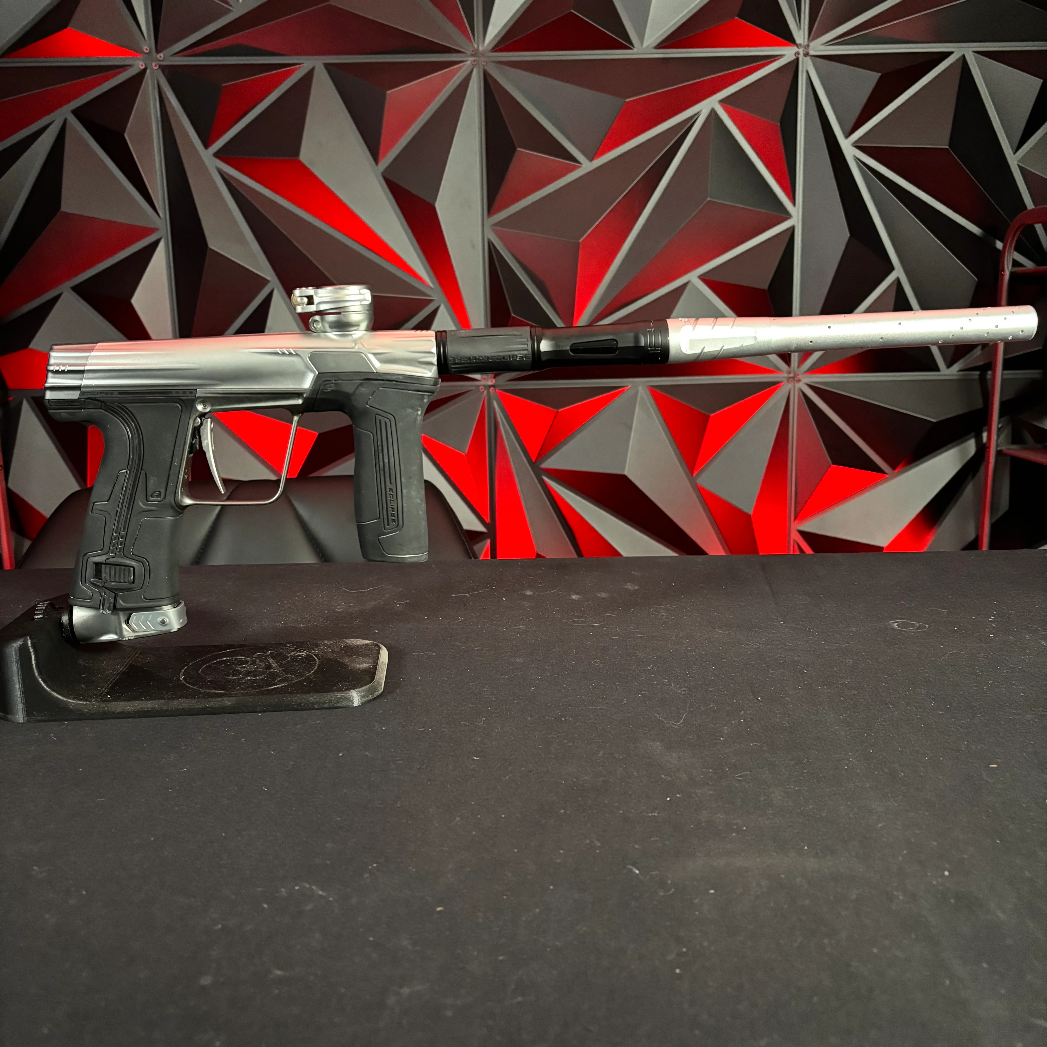 Used Planet Eclipse CS3 Paintball Gun - Light Grey/ Dark Grey - Image 6