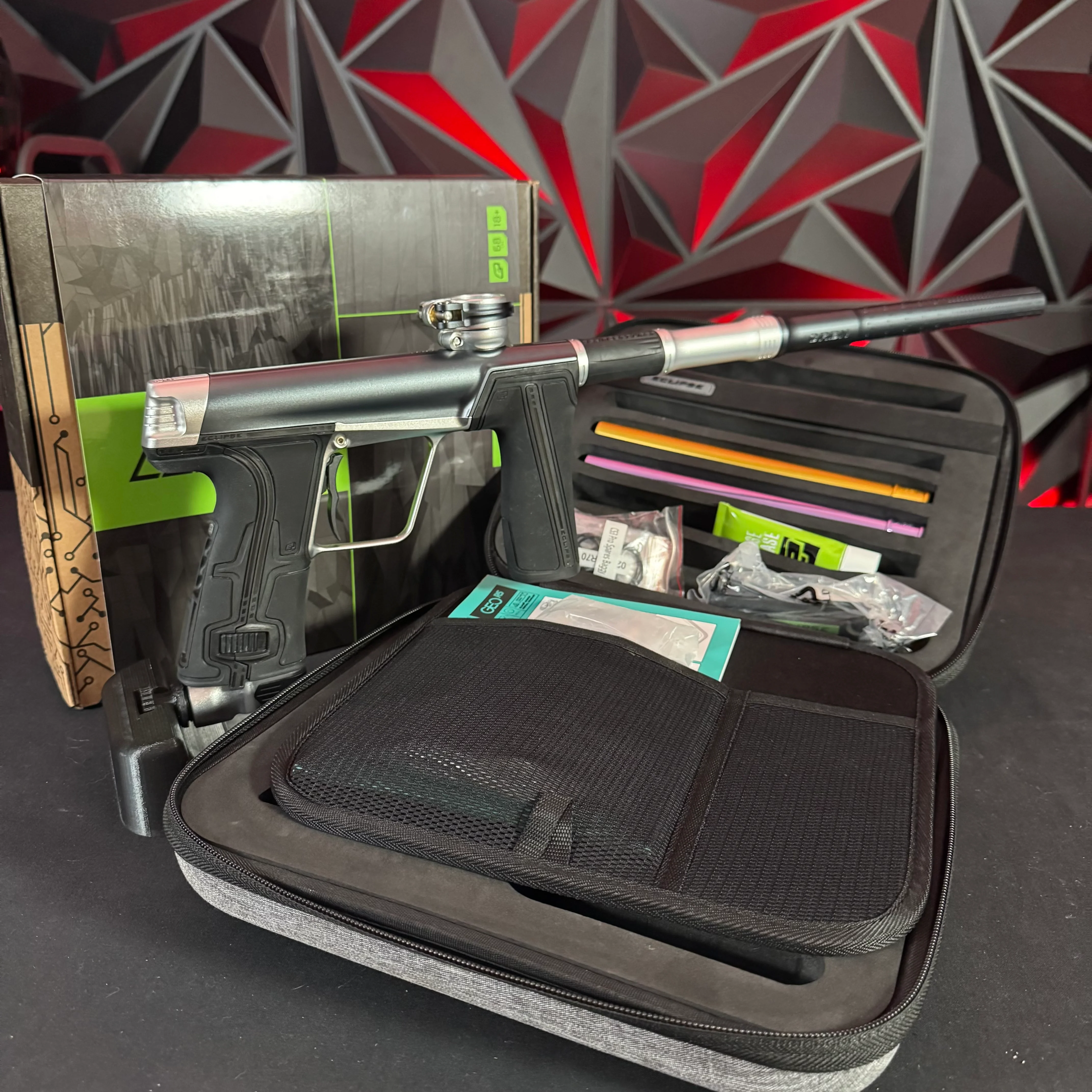 Used Planet Eclipse CS3 Pro Paintball Gun - Providence (Grey/Silver)