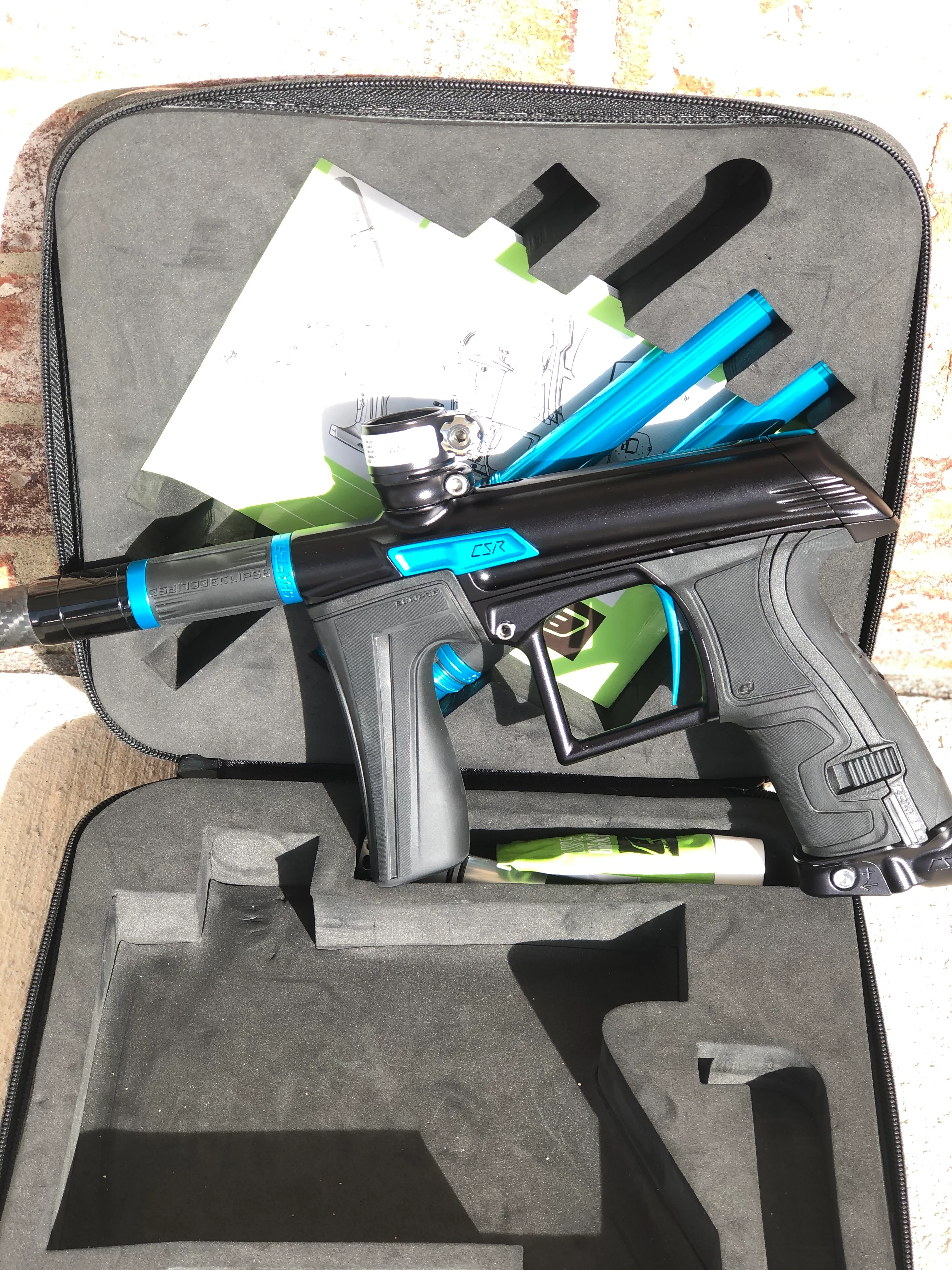 Used Planet Eclipse CSR Paintball Gun - Blue Shadow - Image 4