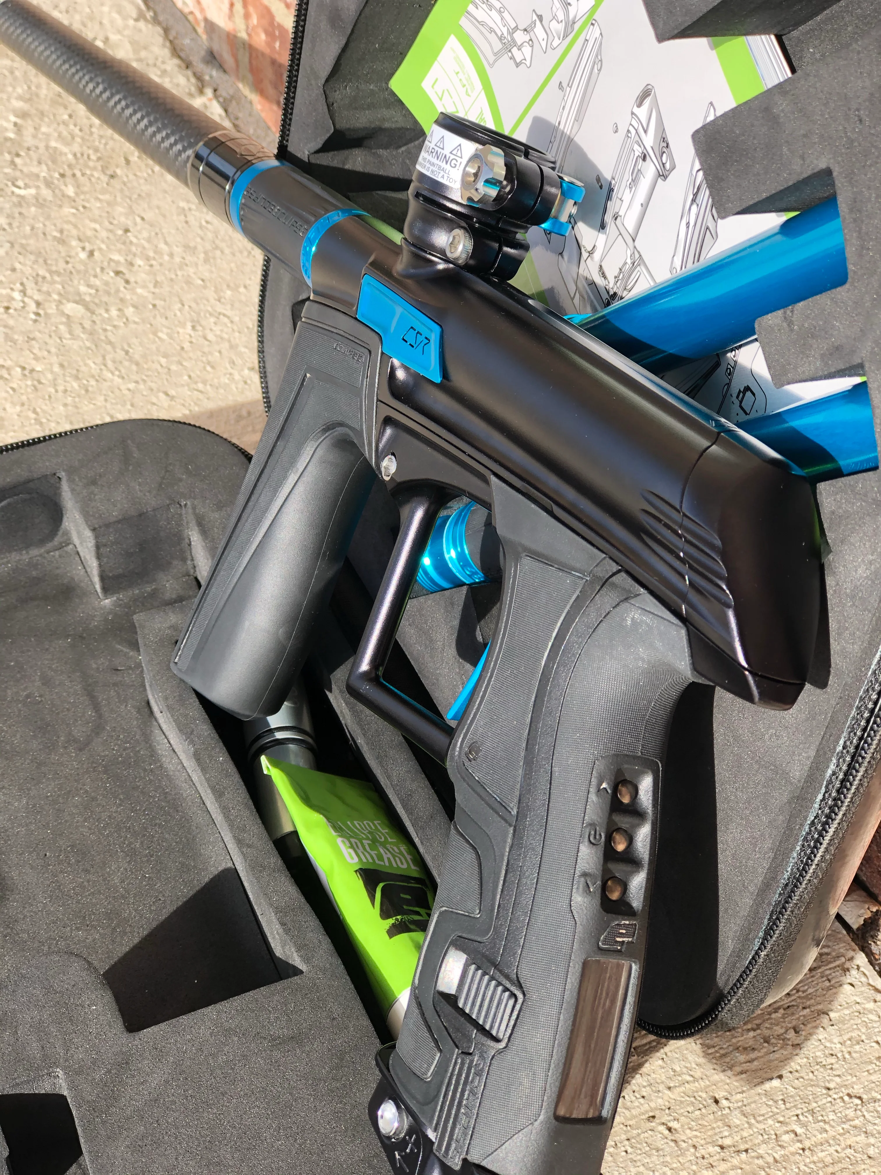 Used Planet Eclipse CSR Paintball Gun - Blue Shadow - Image 5