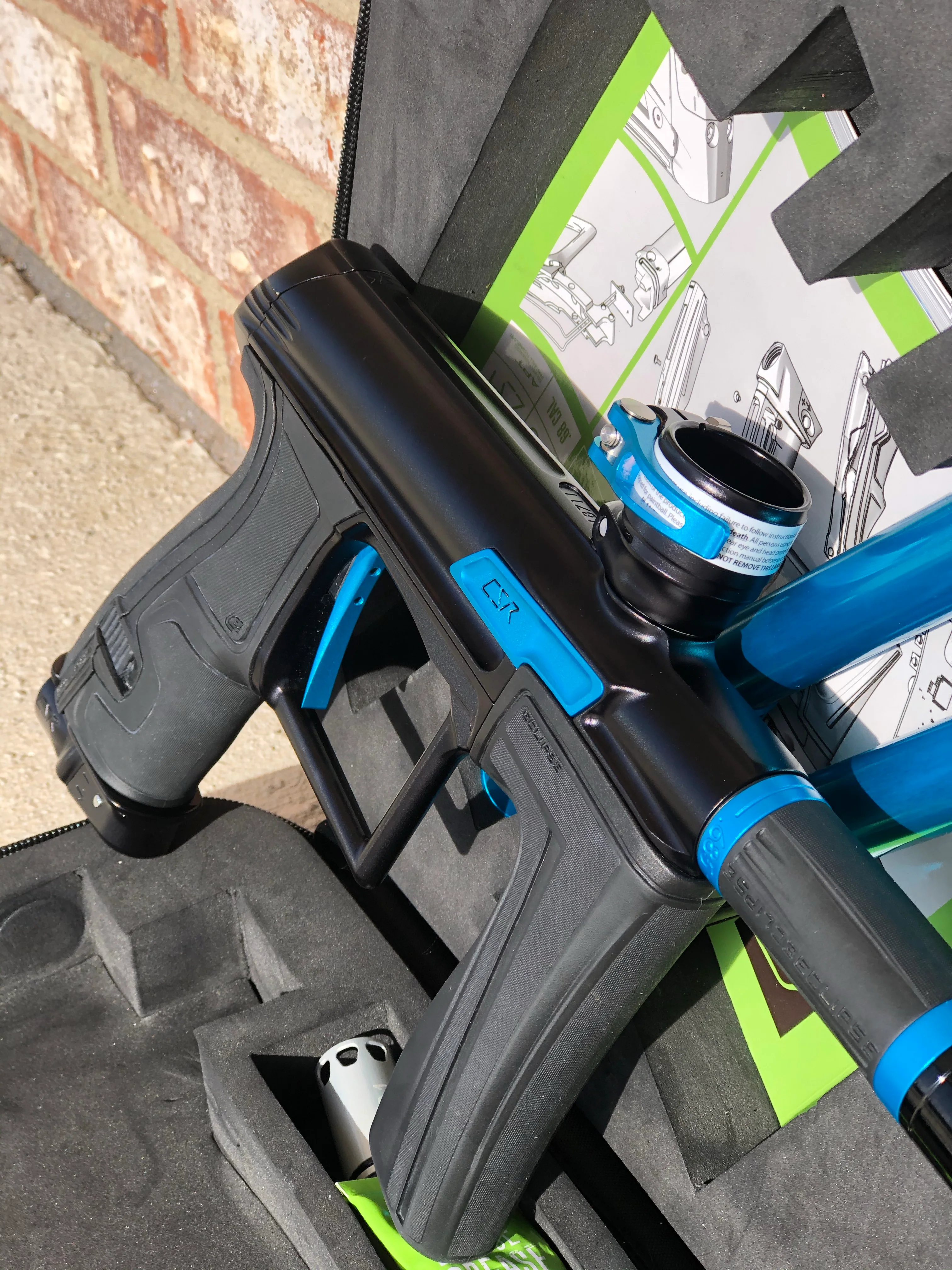 Used Planet Eclipse CSR Paintball Gun - Blue Shadow - Image 6