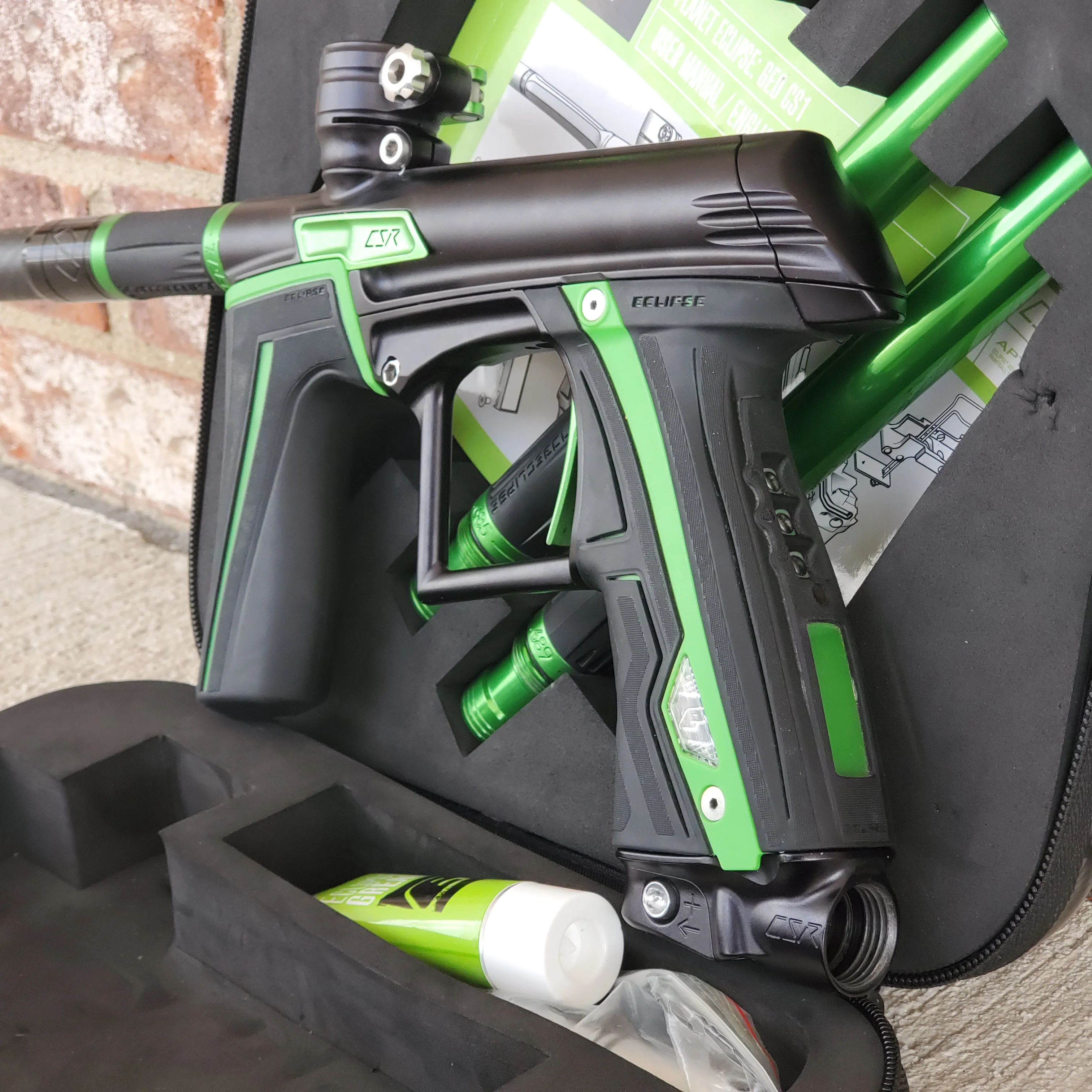 Used Planet Eclipse CSR Paintball Gun - Green Shadow - Image 3