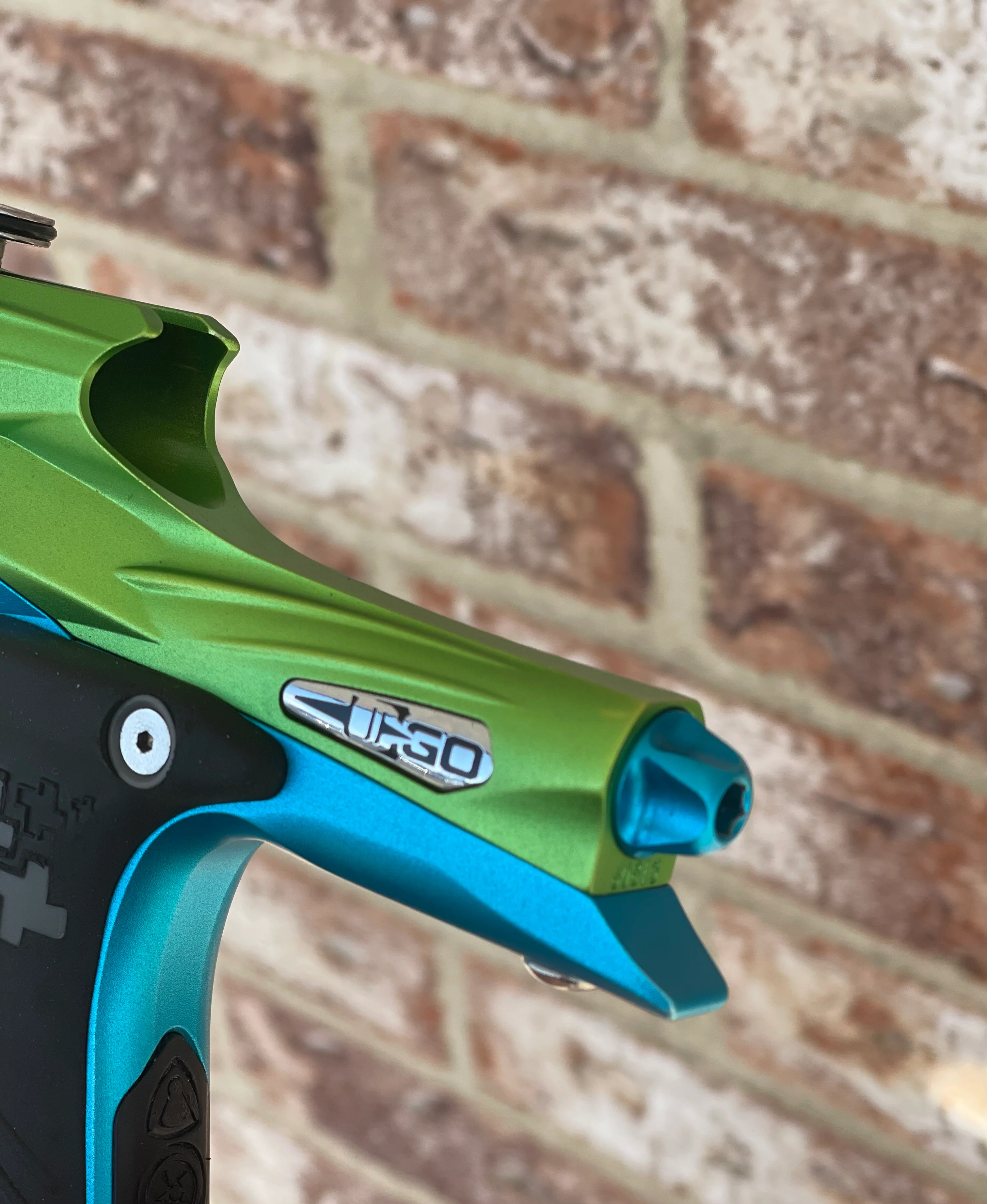 Used Planet Eclipse Ego 10 Paintball Marker- Green/Teal - Image 10