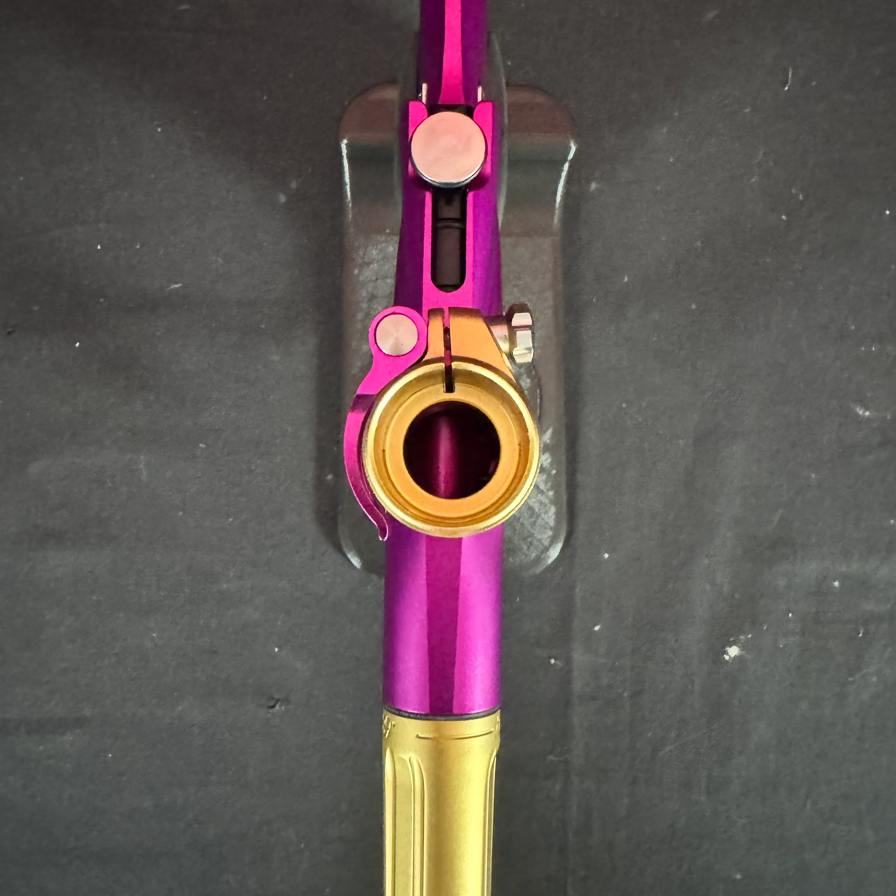 Used Planet Eclipse Ego 11 Paintball Gun - Gold/Purple - Image 9
