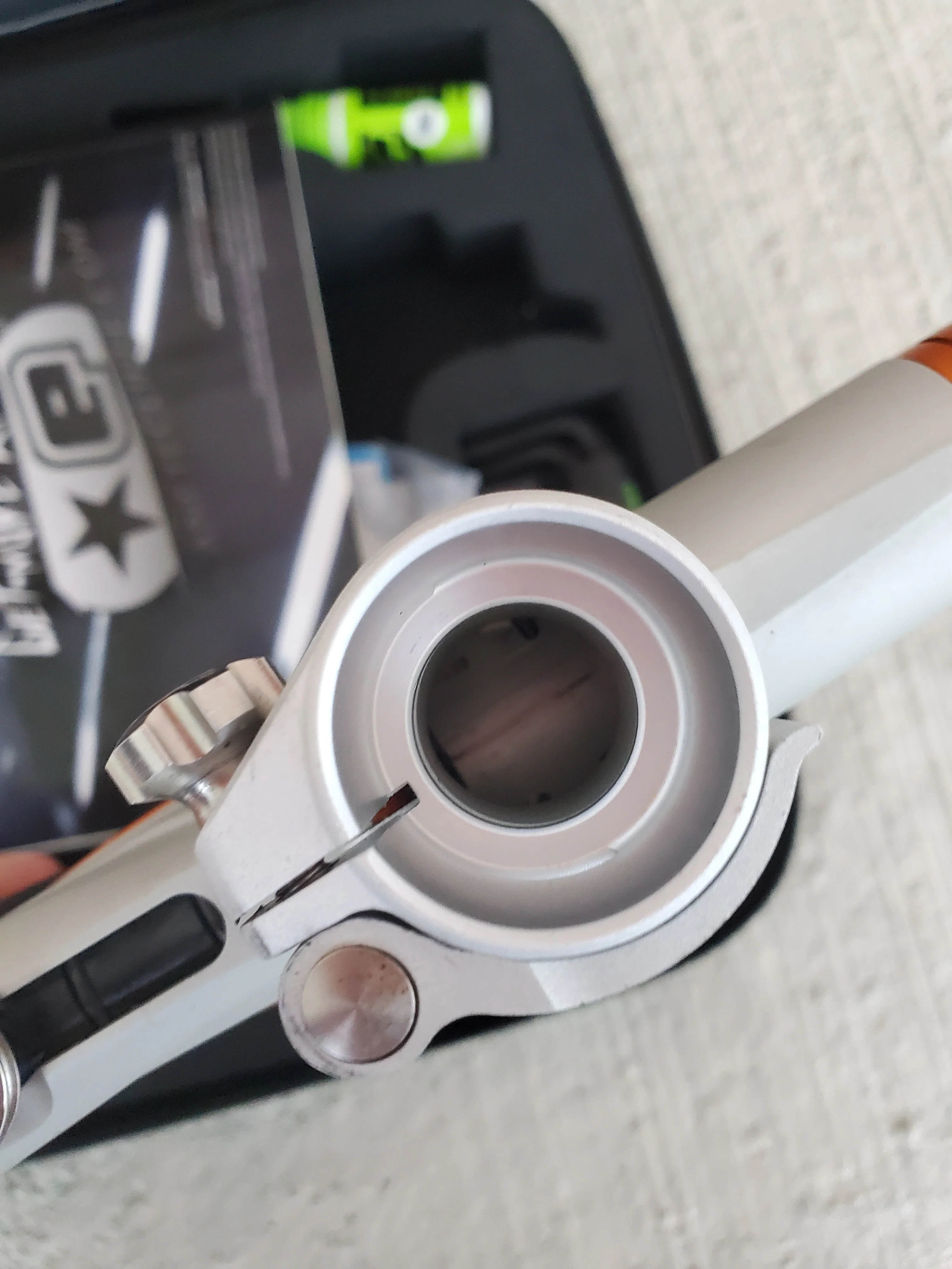 Used Planet Eclipse Ego 11 Paintball Marker- Dust White / Orange - Image 7