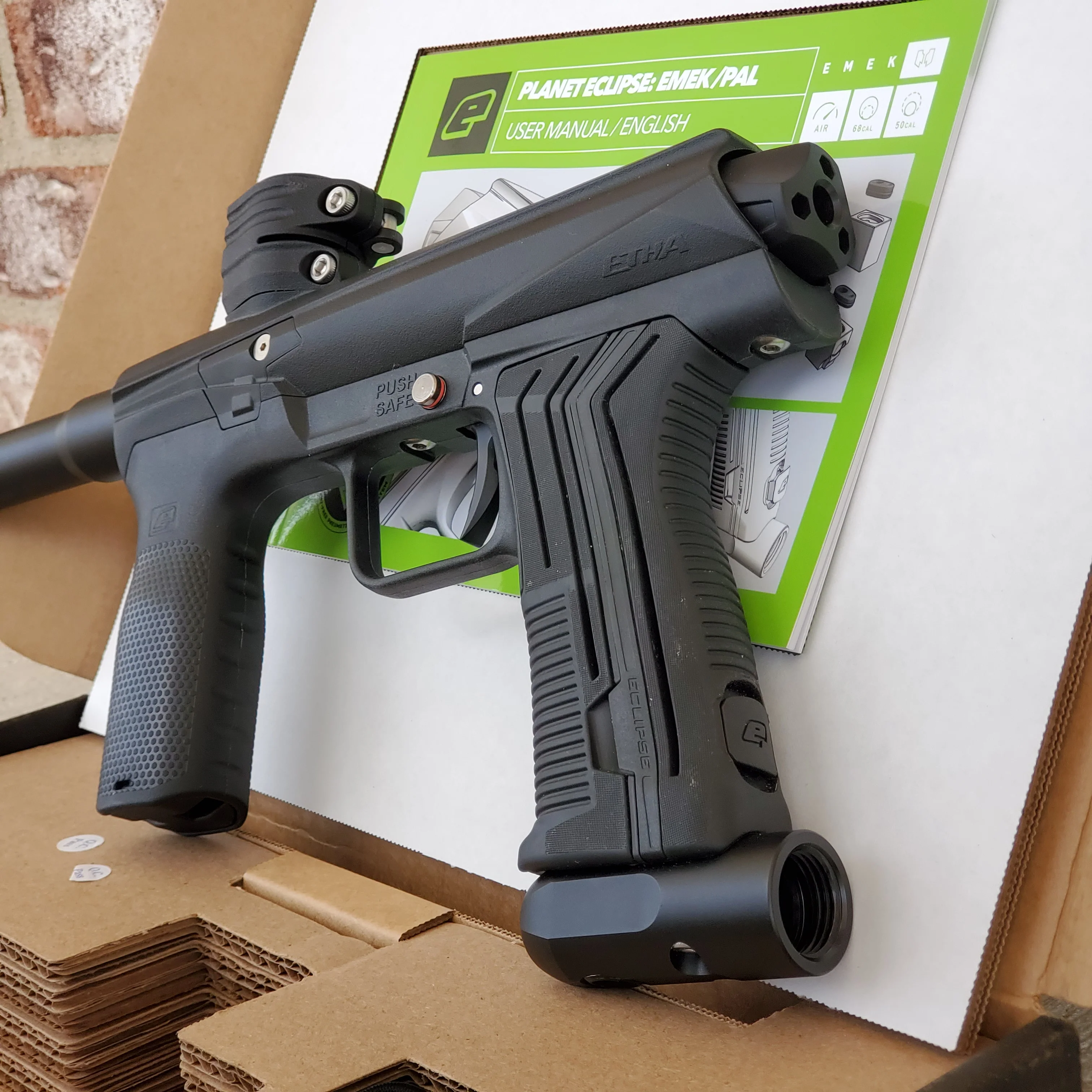 Used Planet Eclipse Emek 100 Paintball Gun - Black - Image 3
