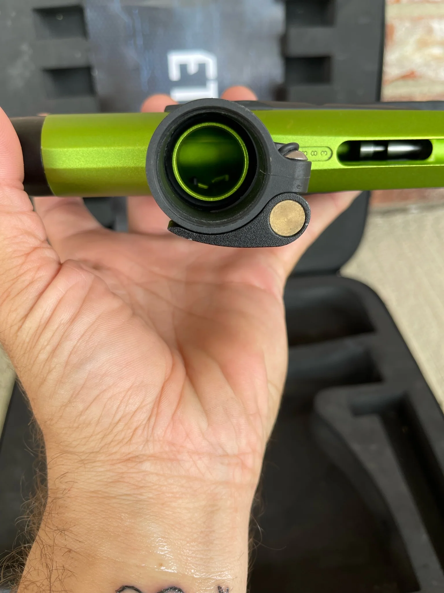 Used Planet Eclipse Etek 5 w/ OLED Board - Lime Green - Image 10