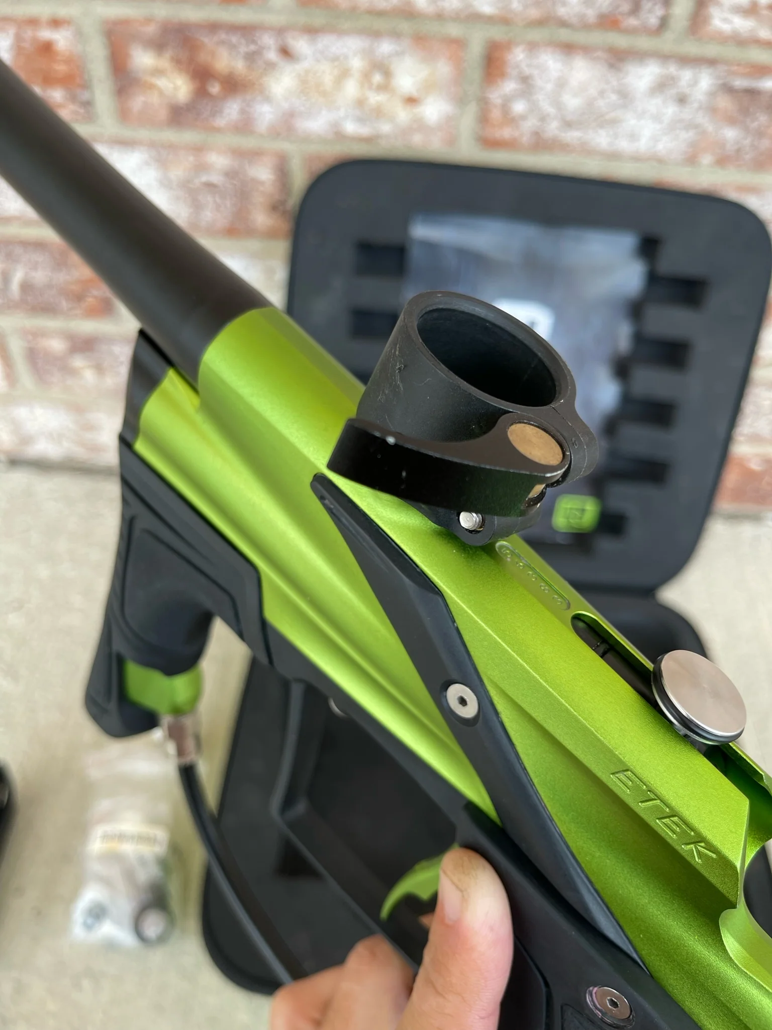 Used Planet Eclipse Etek 5 w/ OLED Board - Lime Green - Image 13