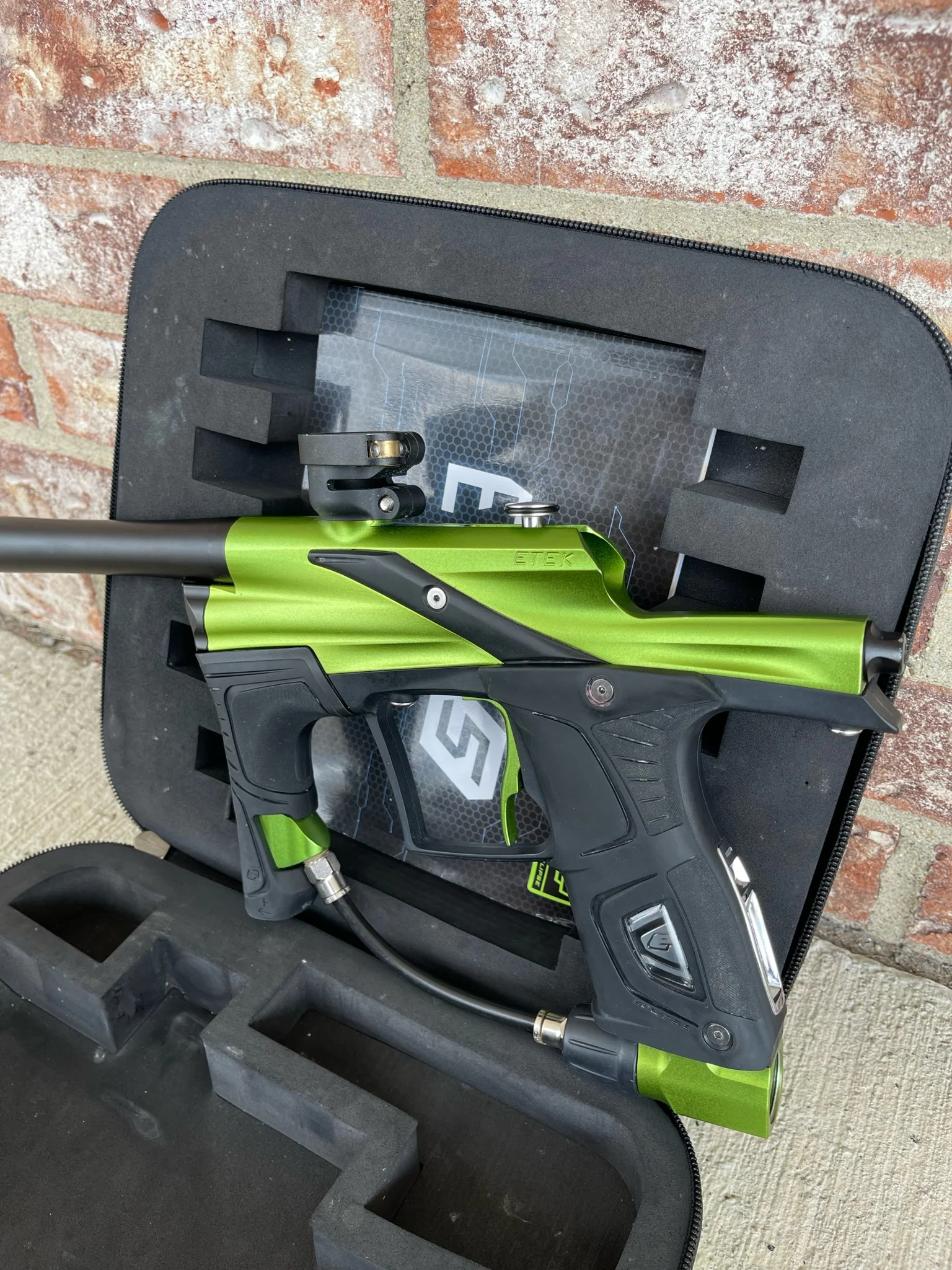 Used Planet Eclipse Etek 5 w/ OLED Board - Lime Green - Image 2
