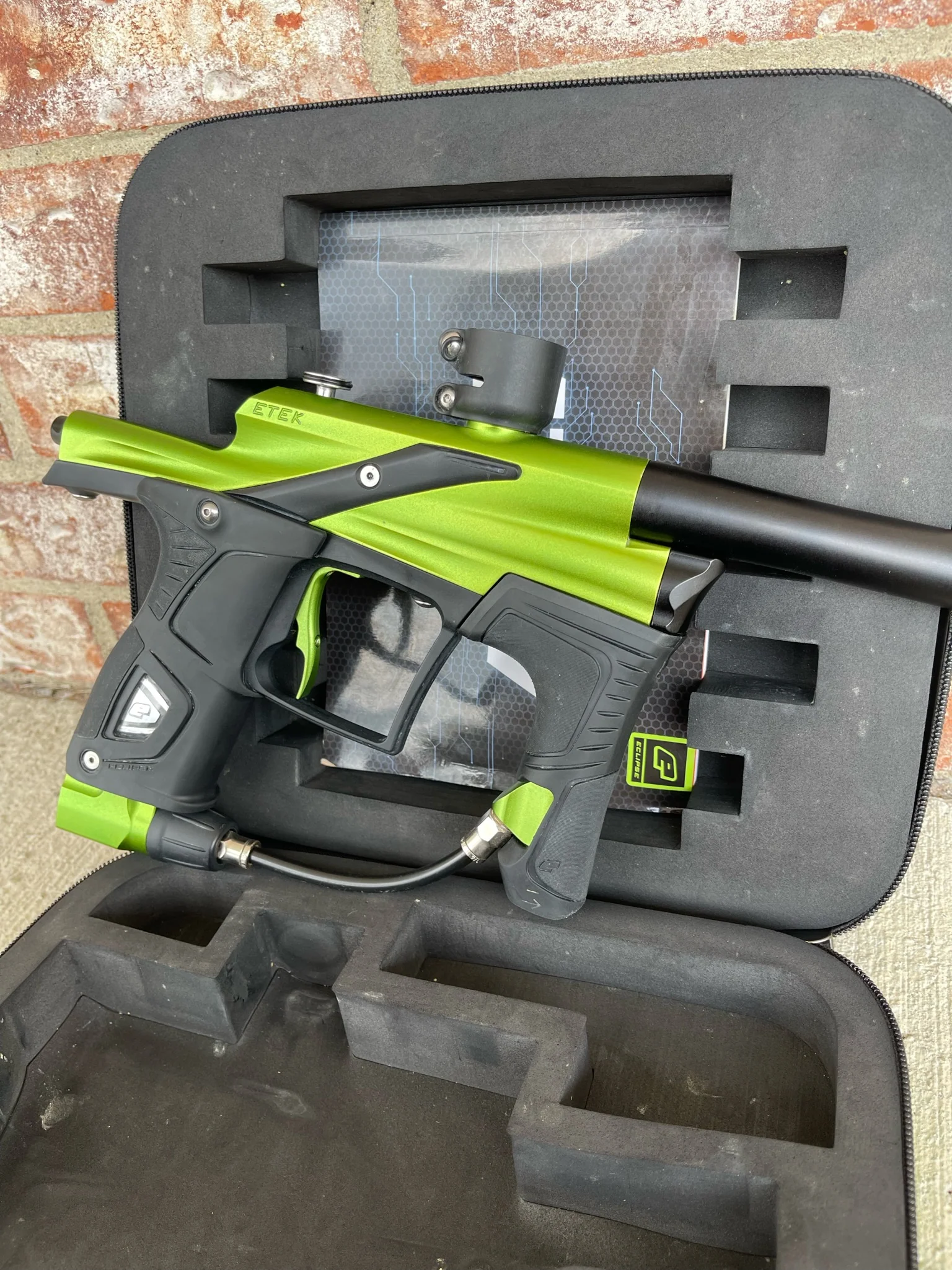 Used Planet Eclipse Etek 5 w/ OLED Board - Lime Green - Image 3