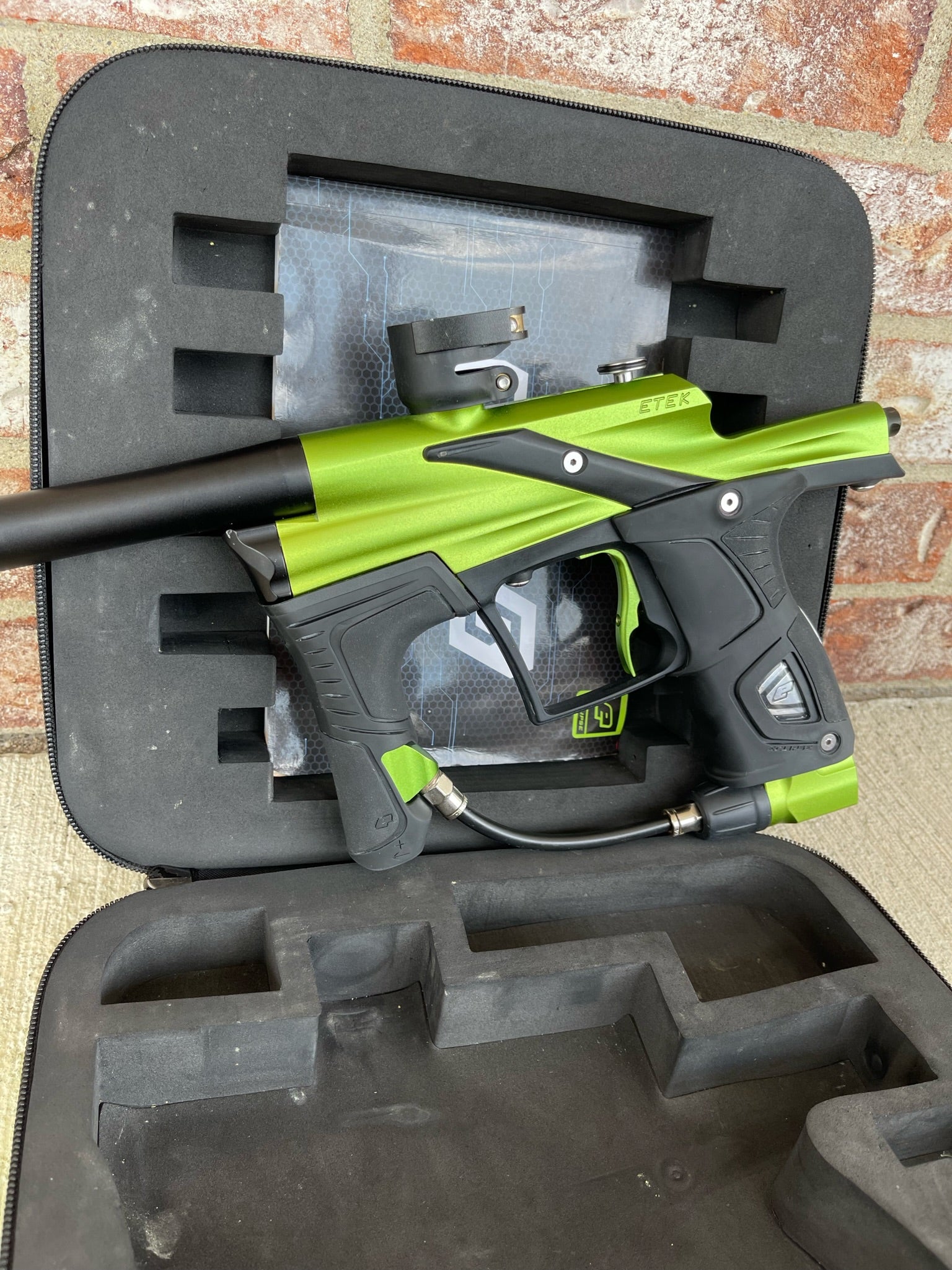 Used Planet Eclipse Etek 5 w/ OLED Board - Lime Green - Image 4