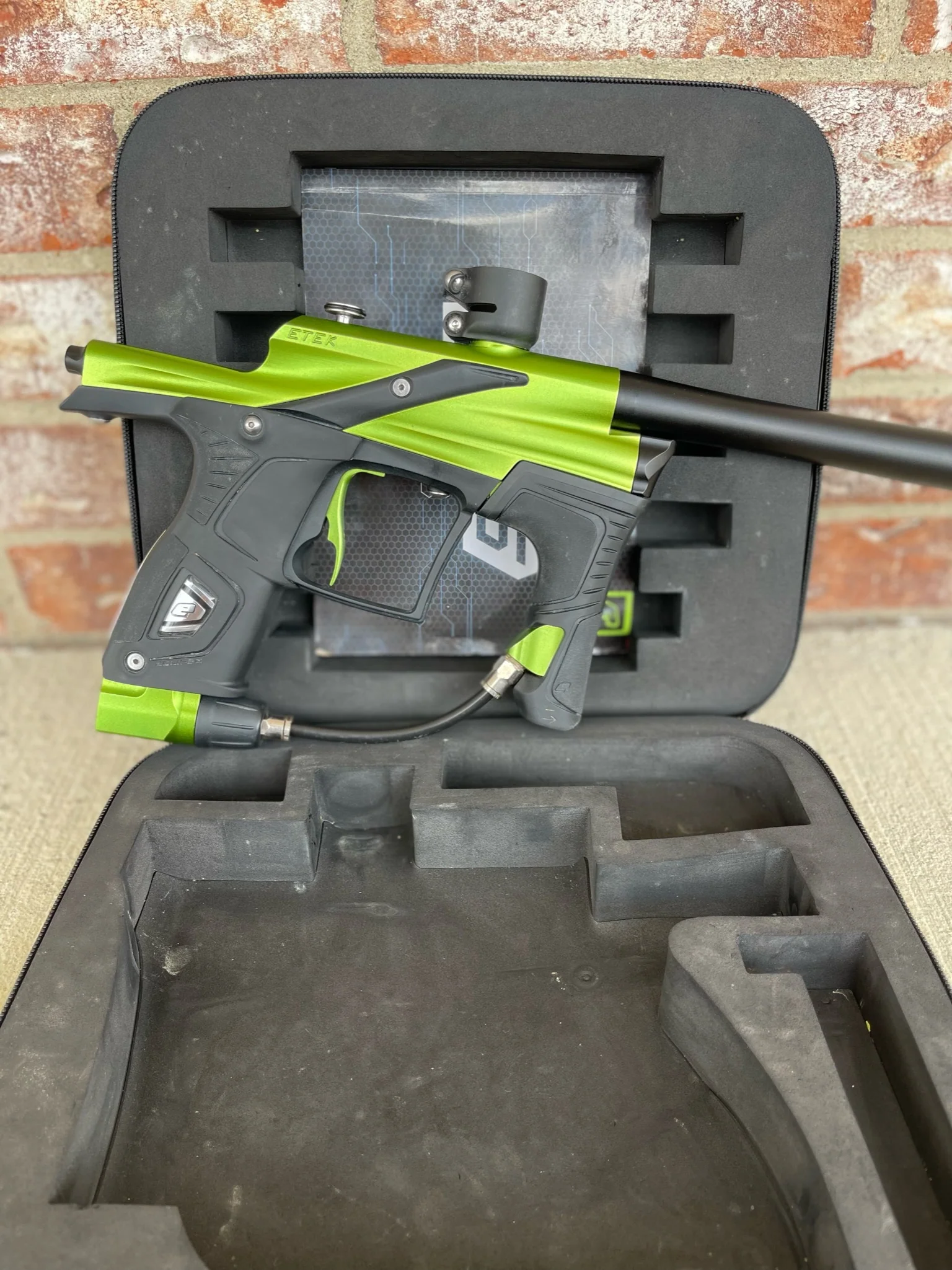 Used Planet Eclipse Etek 5 w/ OLED Board - Lime Green - Image 5