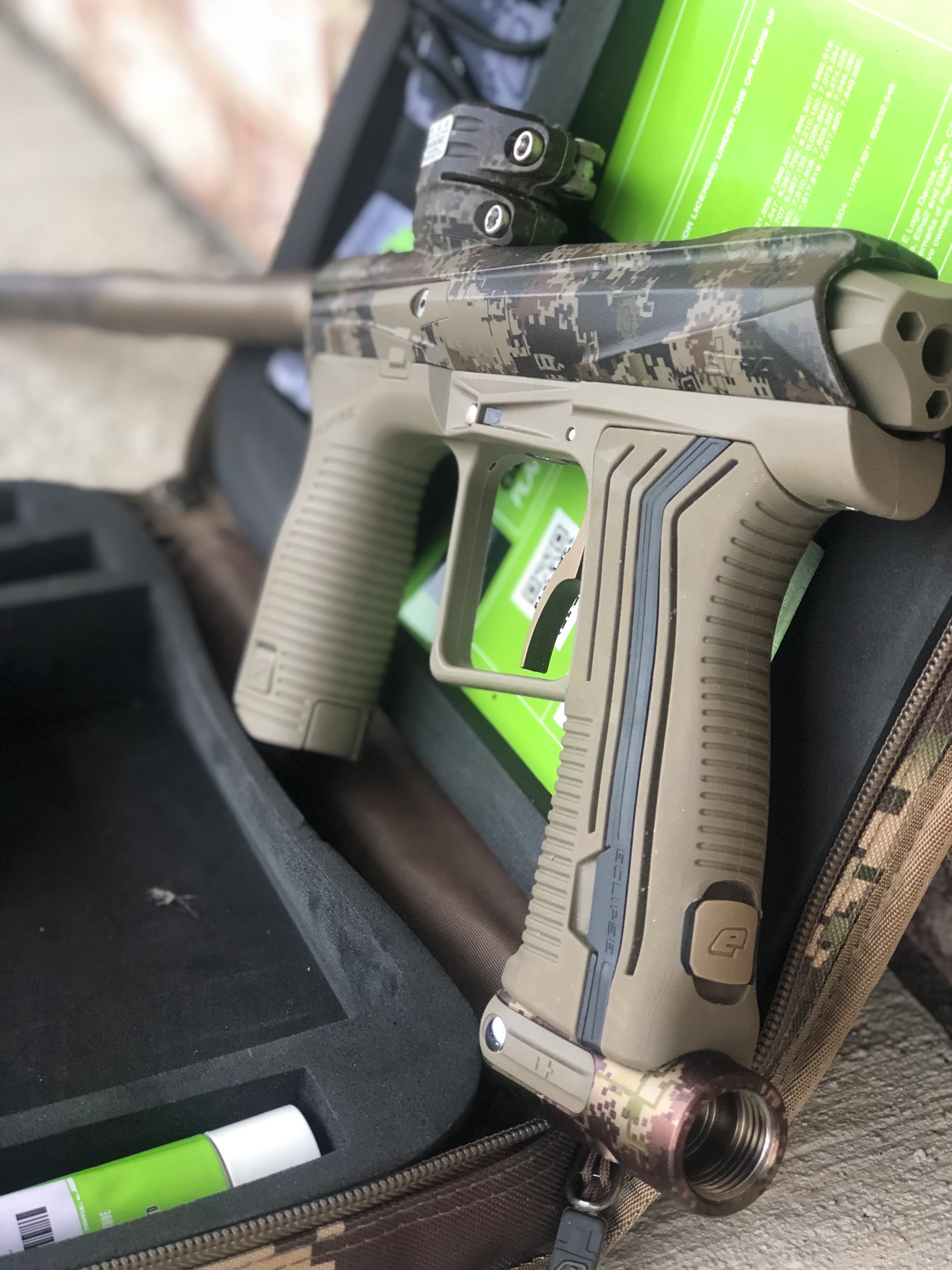 Used Planet Eclipse Etha 2 Paintball Gun - HDE Camo - Image 3