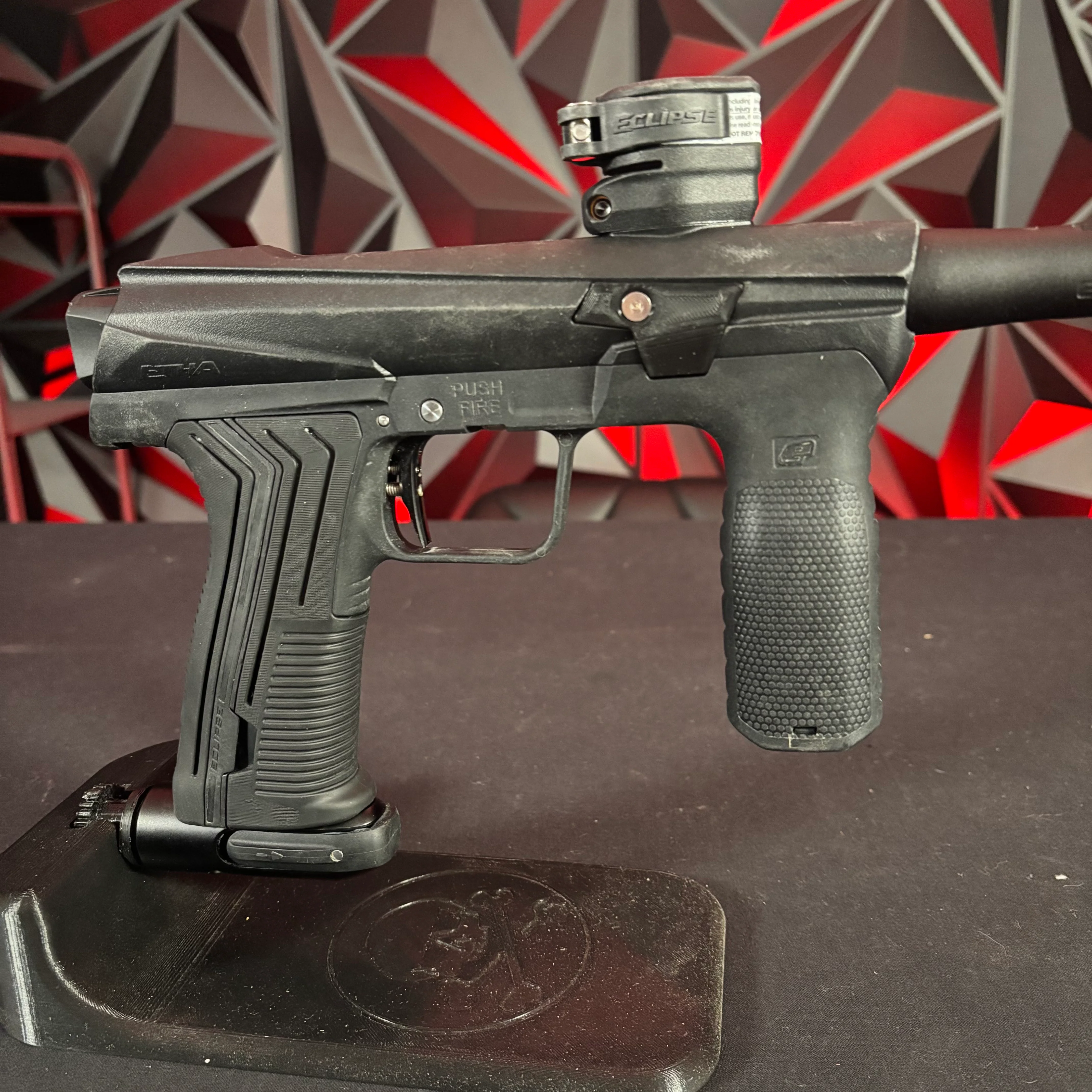 Used Planet Eclipse Etha Emek 100 Paintball Gun - Midnight w/POPS ASA - Image 3