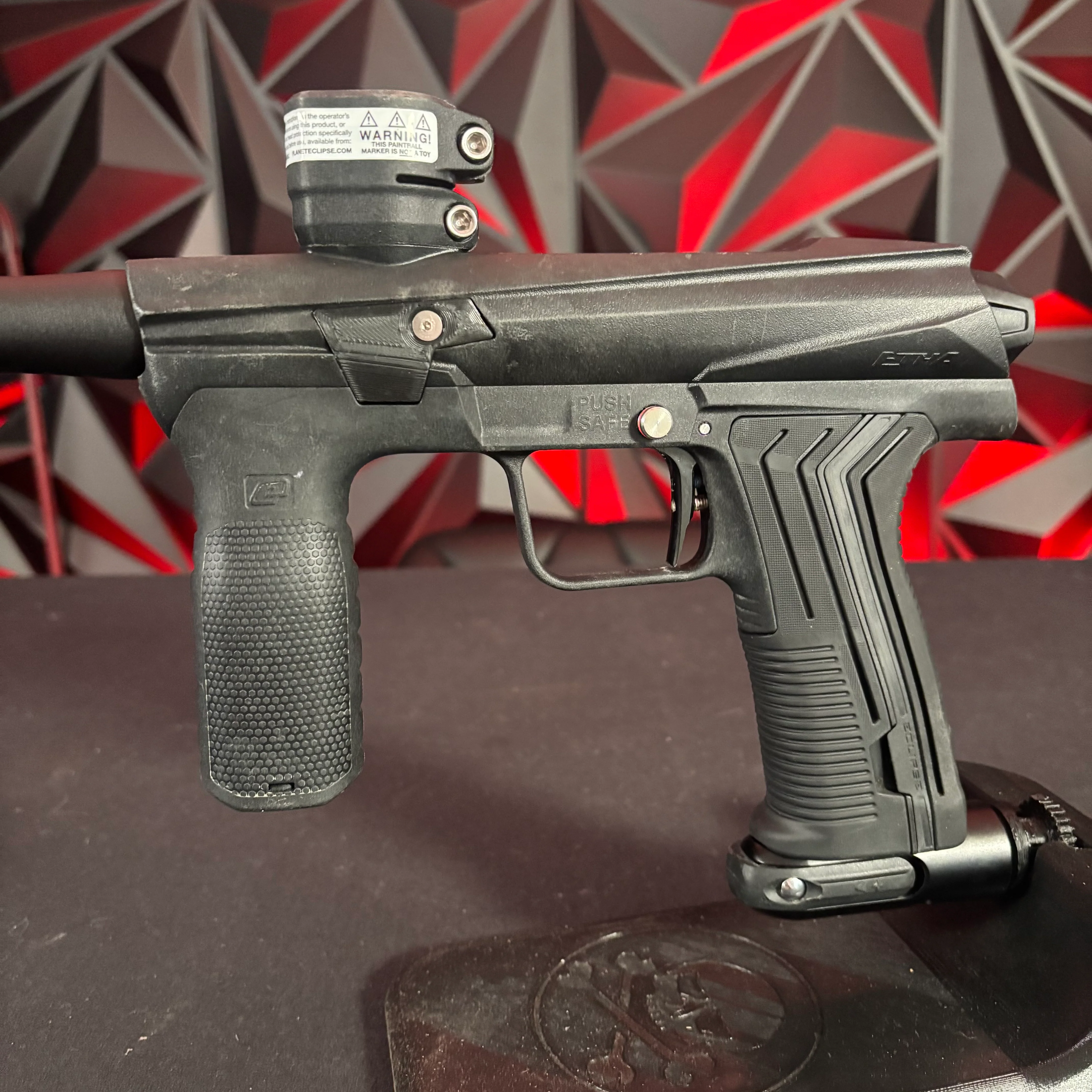 Used Planet Eclipse Etha Emek 100 Paintball Gun - Midnight w/POPS ASA - Image 5