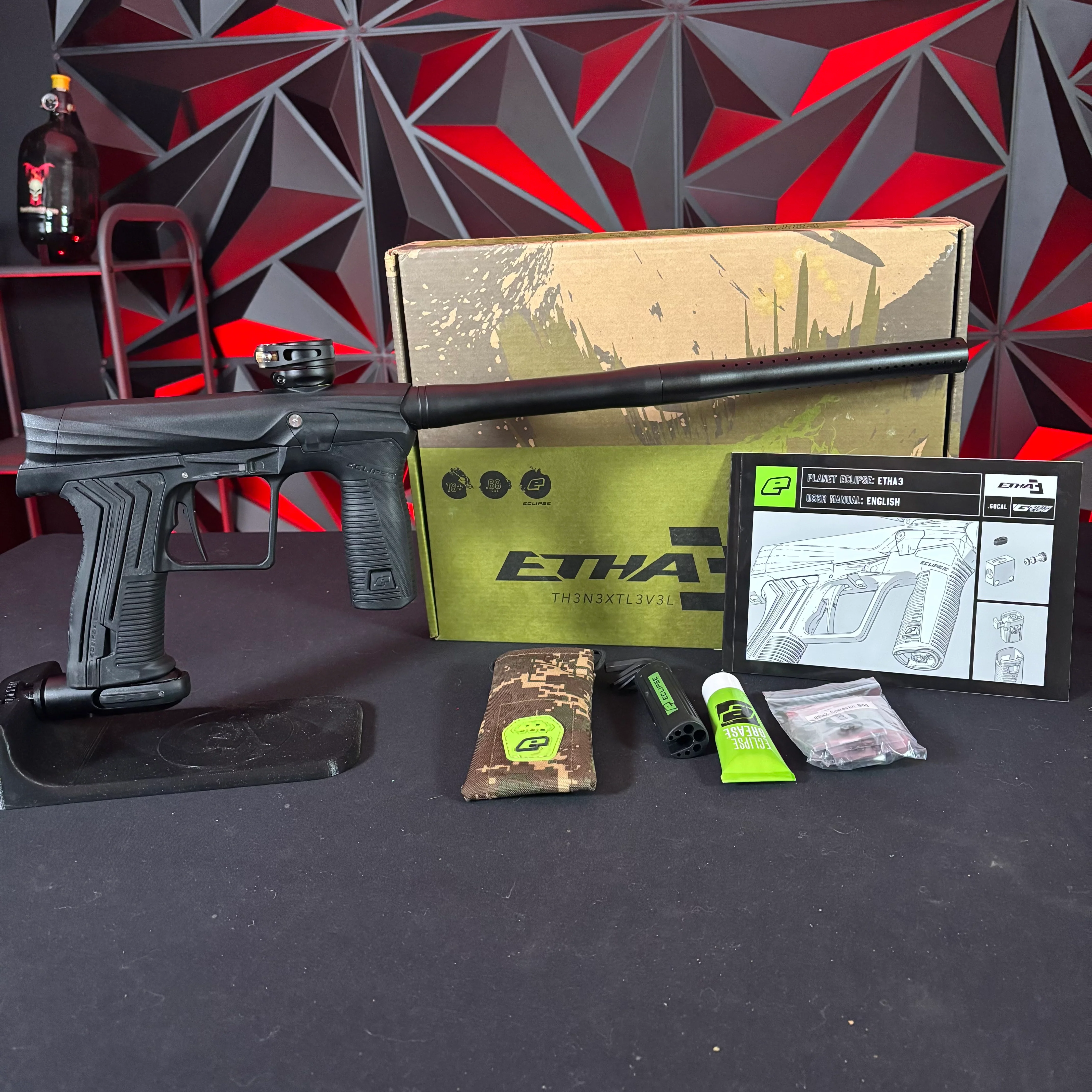 Used Planet Eclipse Etha 3 Paintball Marker - Black