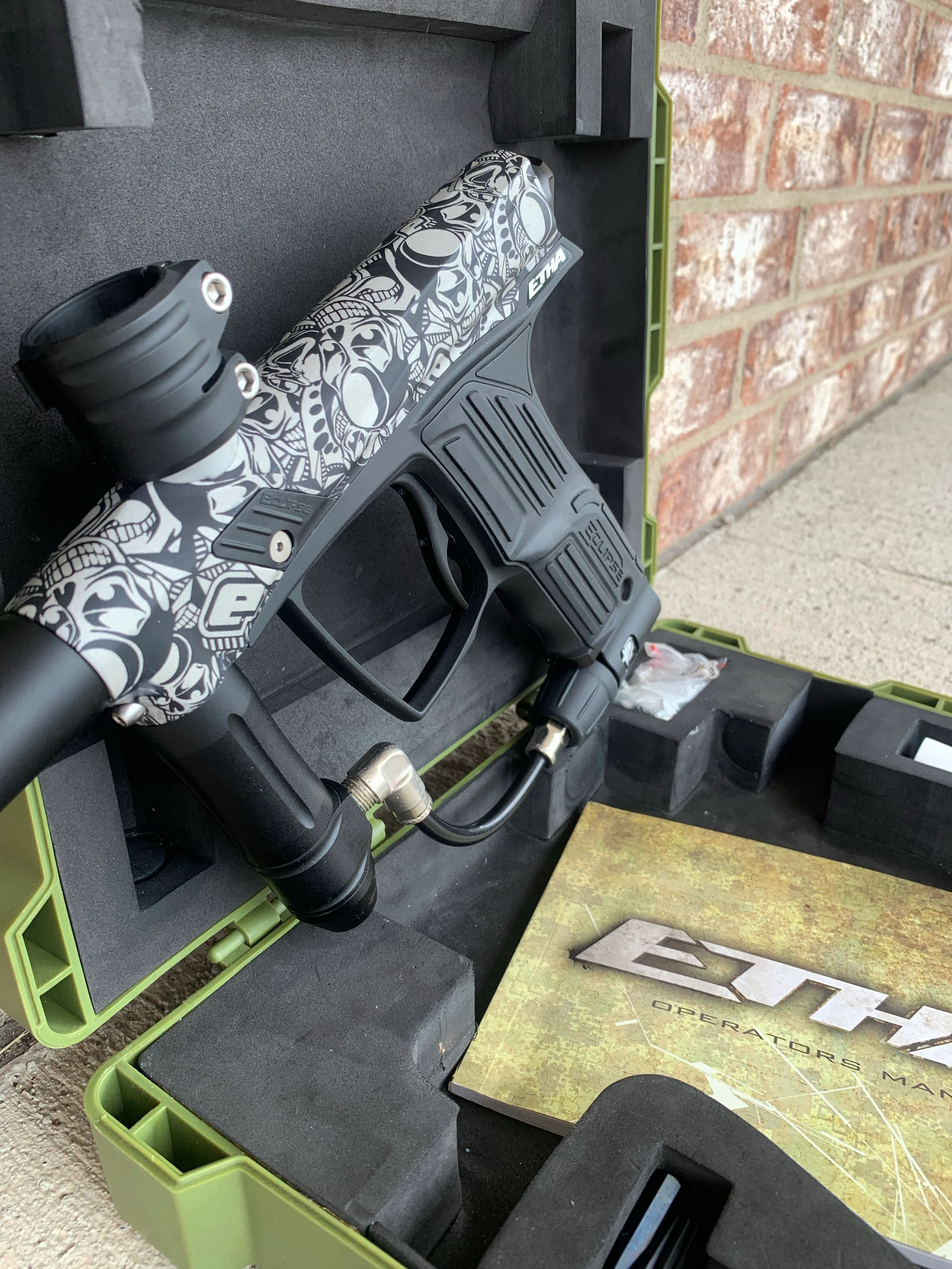 Used Planet Eclipse Etha Paintball Gun - TItan White - Image 4