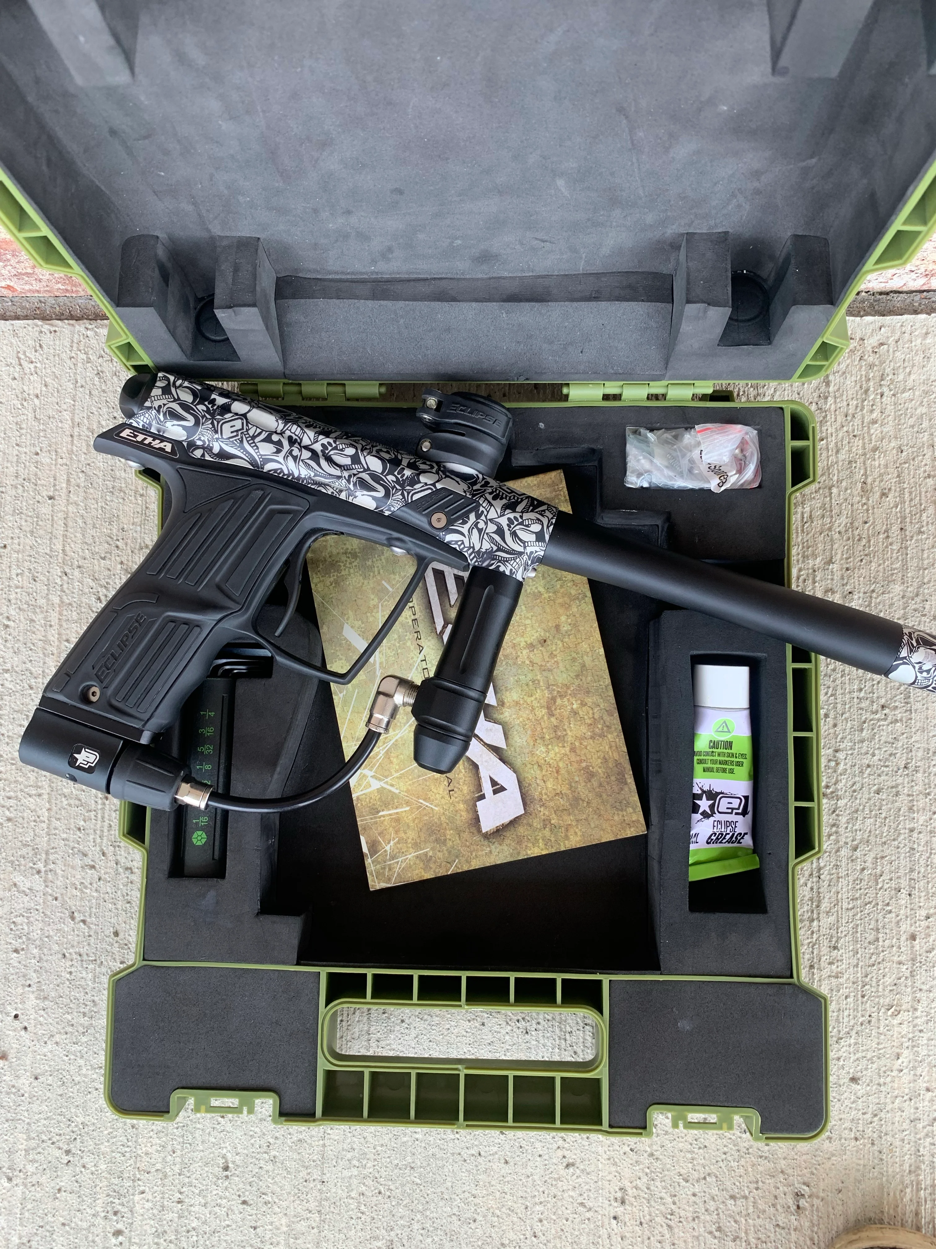 Used Planet Eclipse Etha Paintball Gun - TItan White - Image 5