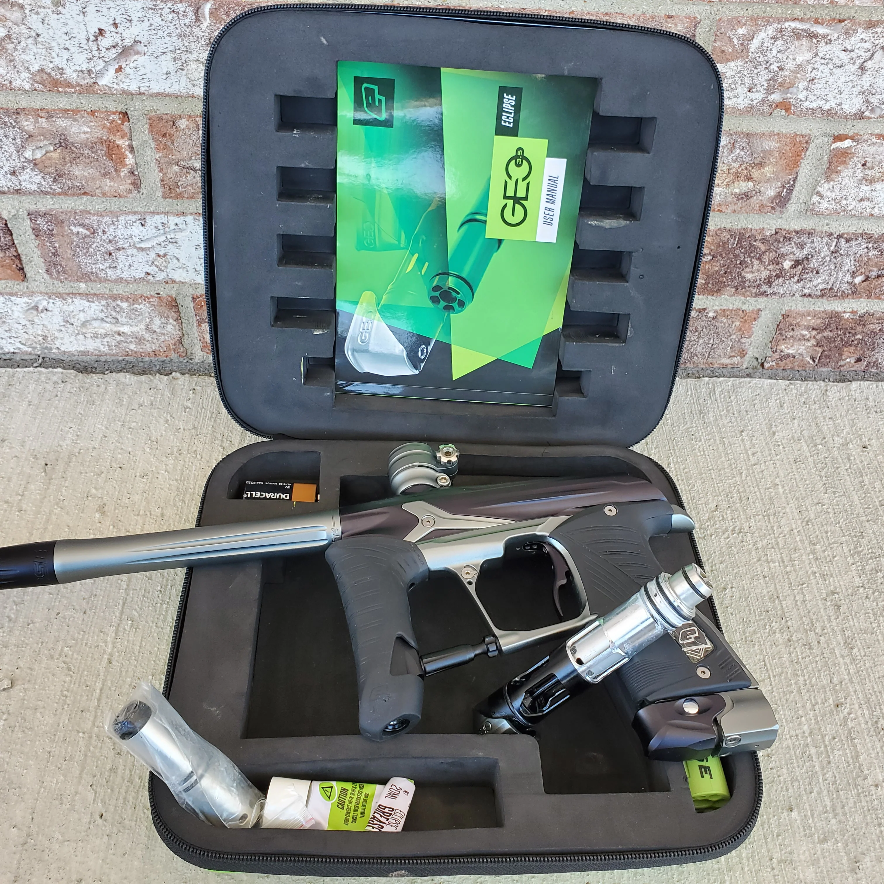 Used Planet Eclipse Geo 3.5 Paintball Gun - Black/Pewter - Image 5