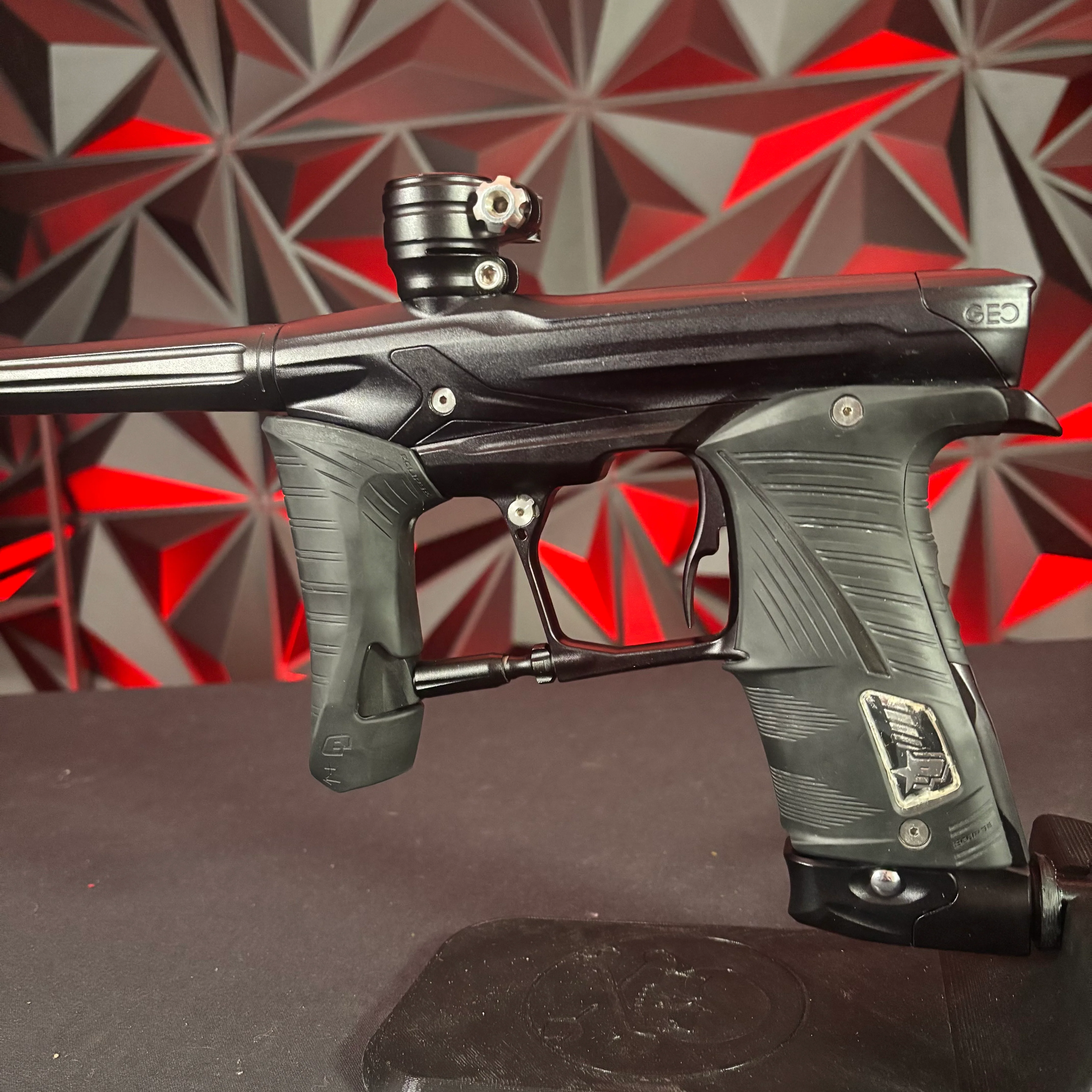Used Planet Eclipse Geo 3.5 Paintball Gun - Black w/Impact Board - Image 3