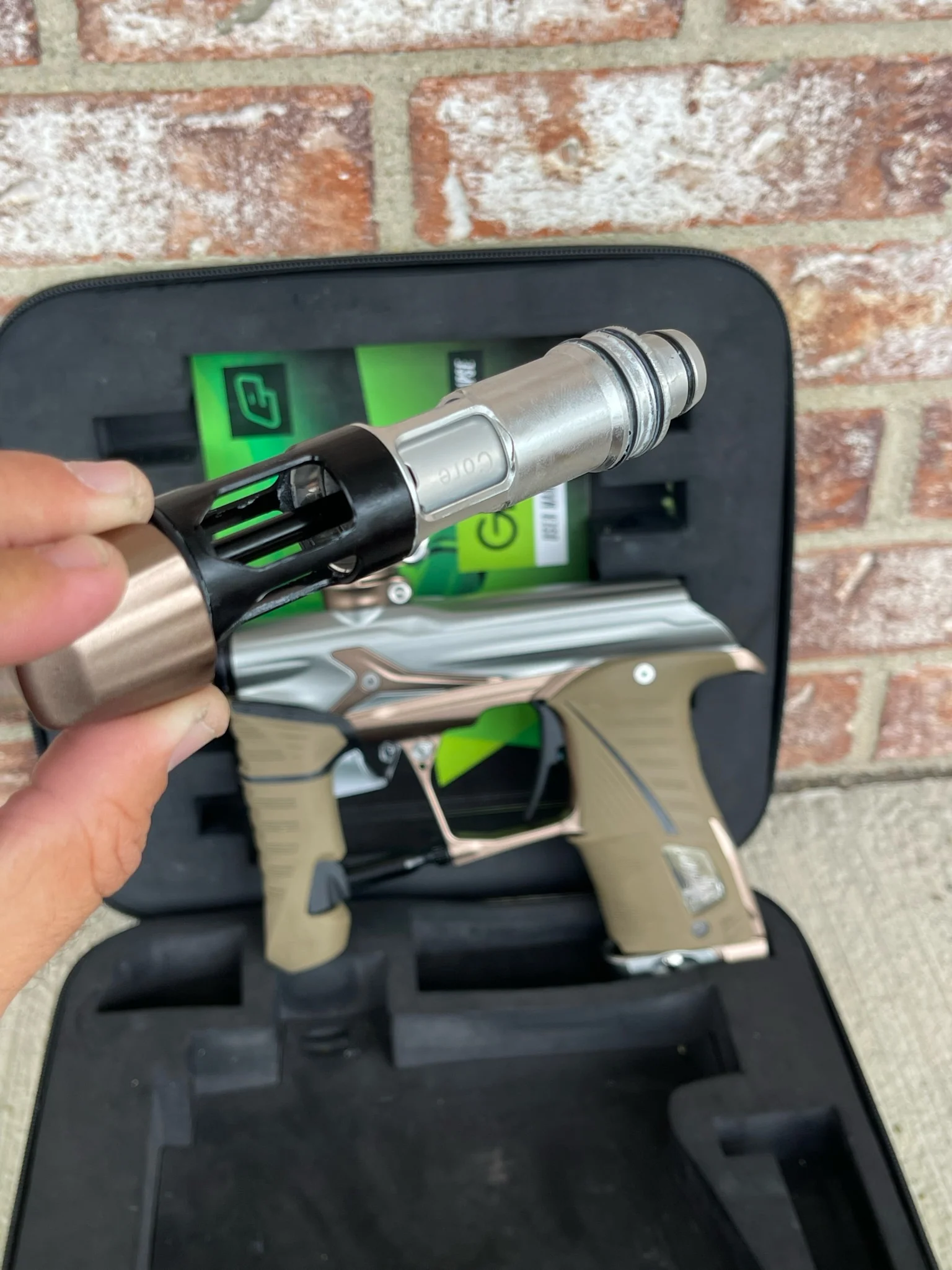 Used Planet Eclipse Geo 3.5 Paintball Gun - Combat 3 w/Tan Grips - Image 12
