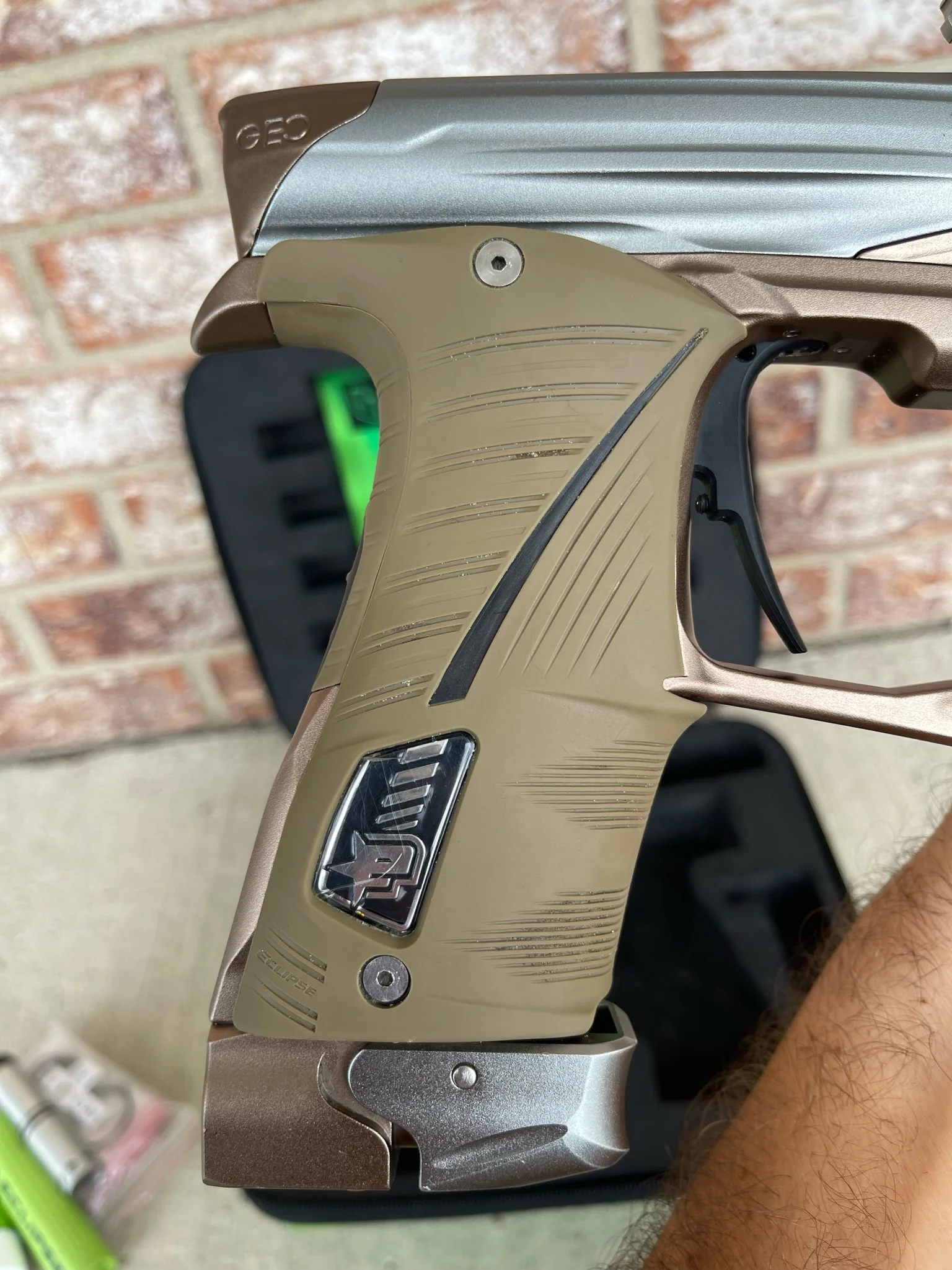 Used Planet Eclipse Geo 3.5 Paintball Gun - Combat 3 w/Tan Grips - Image 19