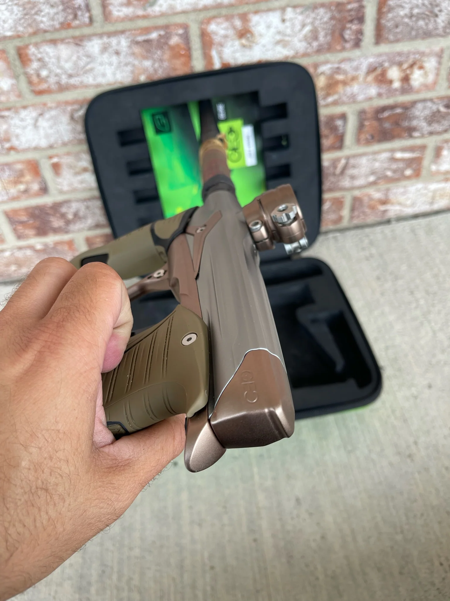 Used Planet Eclipse Geo 3.5 Paintball Gun - Combat 3 w/Tan Grips - Image 23