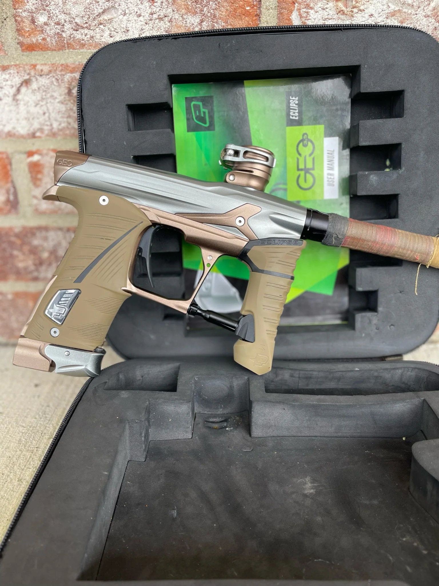 Used Planet Eclipse Geo 3.5 Paintball Gun - Combat 3 w/Tan Grips - Image 7