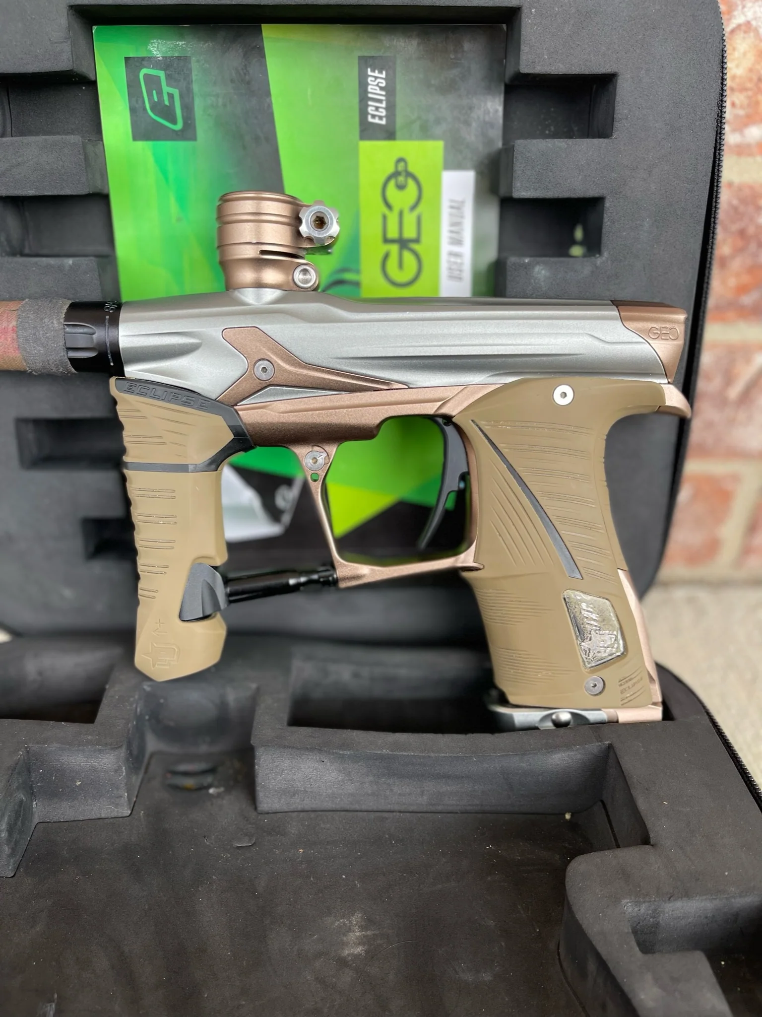 Used Planet Eclipse Geo 3.5 Paintball Gun - Combat 3 w/Tan Grips - Image 8