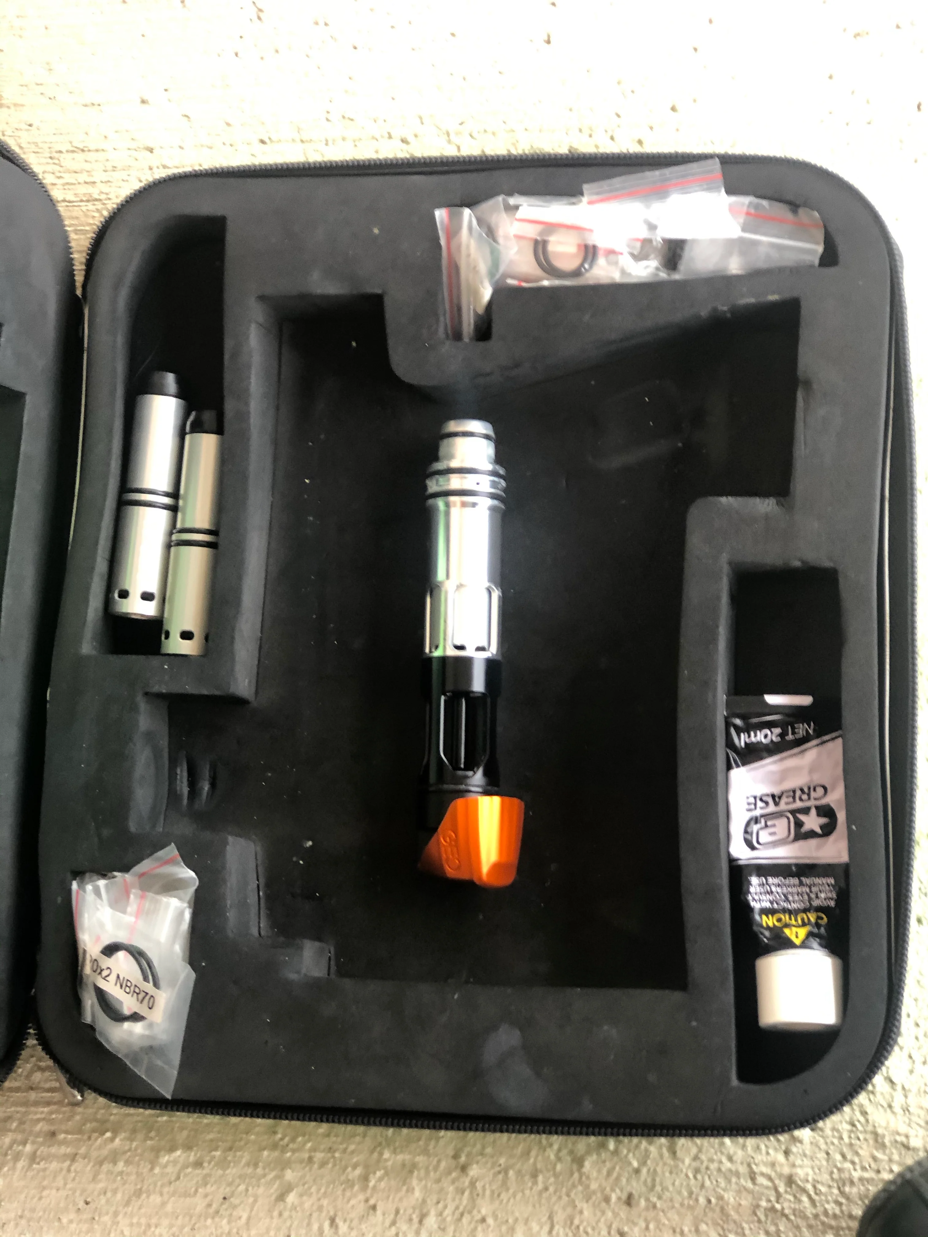Used Planet Eclipse Geo 3.5 Paintball Gun - Orange - Image 6
