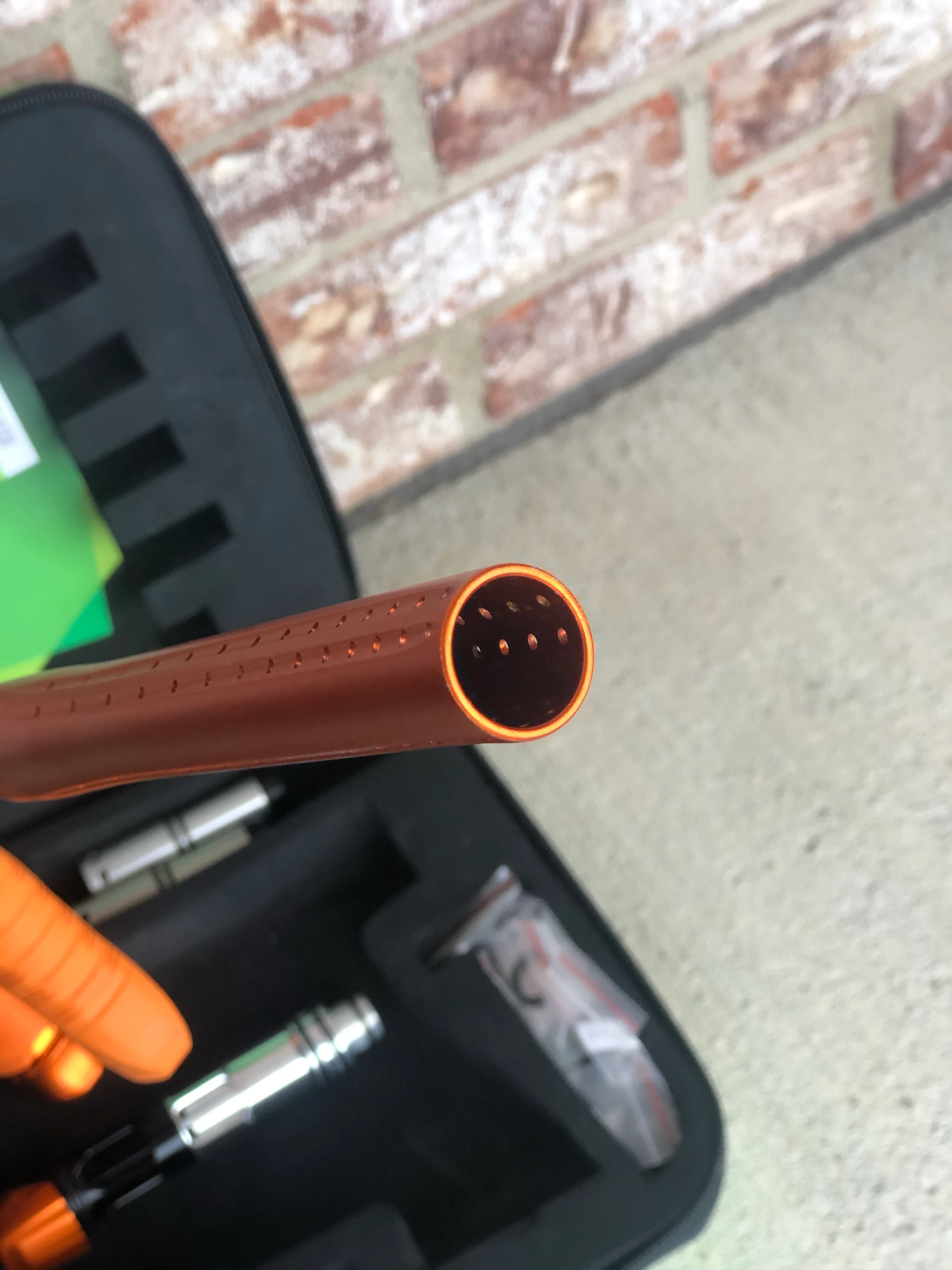Used Planet Eclipse Geo 3.5 Paintball Gun - Orange - Image 7