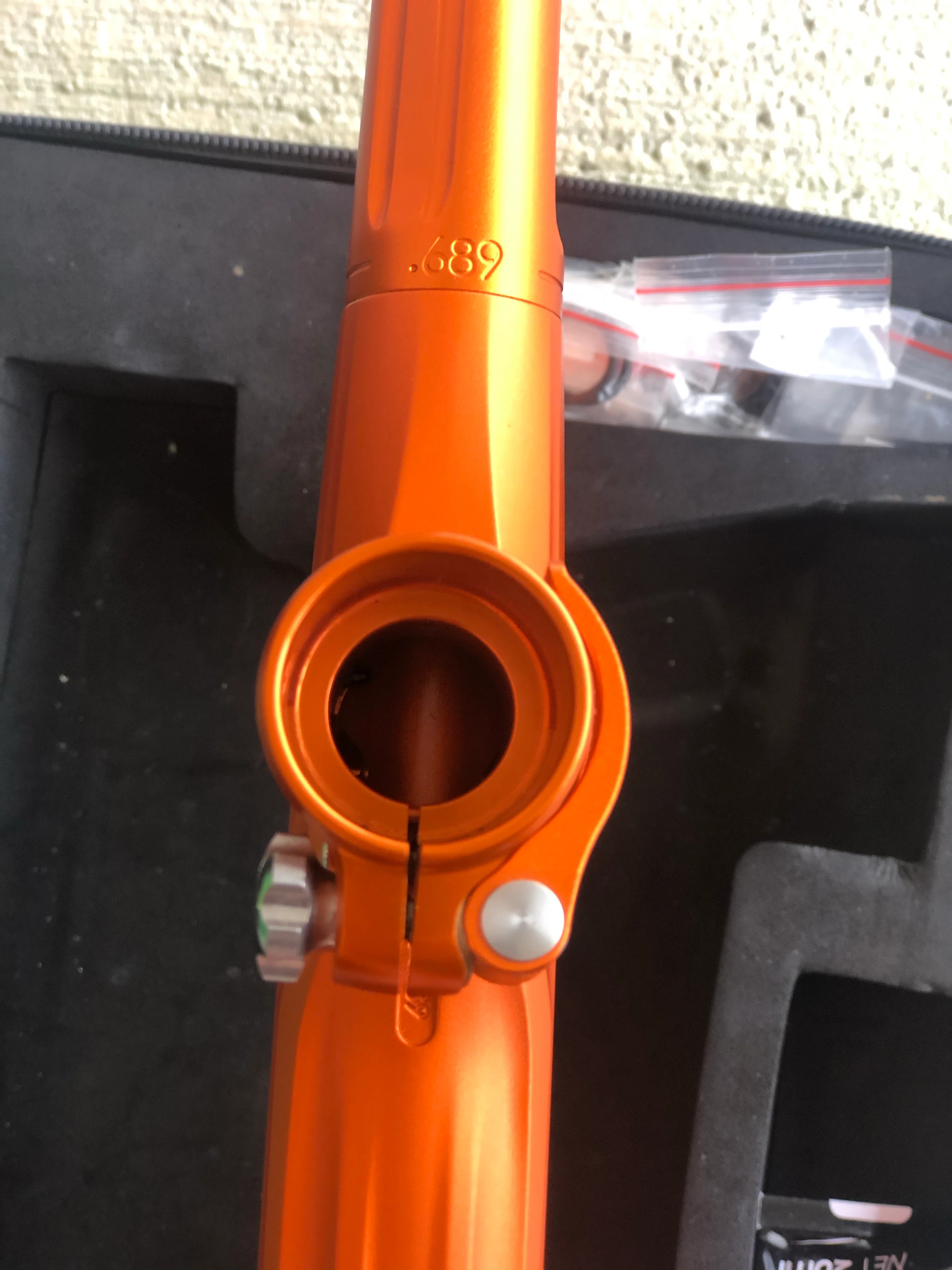 Used Planet Eclipse Geo 3.5 Paintball Gun - Orange - Image 9
