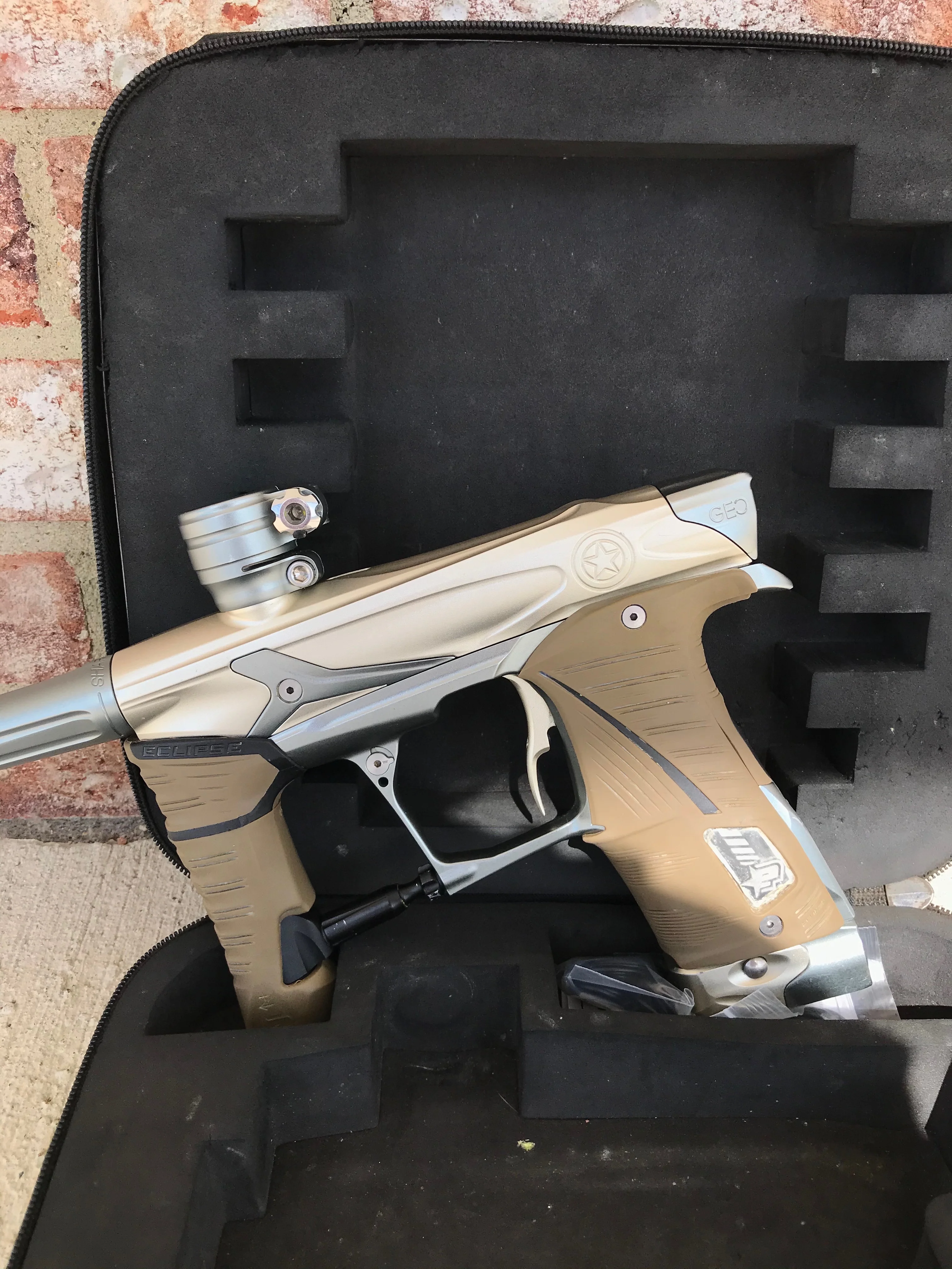 Used Planet Eclipse Geo 3.5 Paintball Gun - Champagne / Gunmetal - Image 15