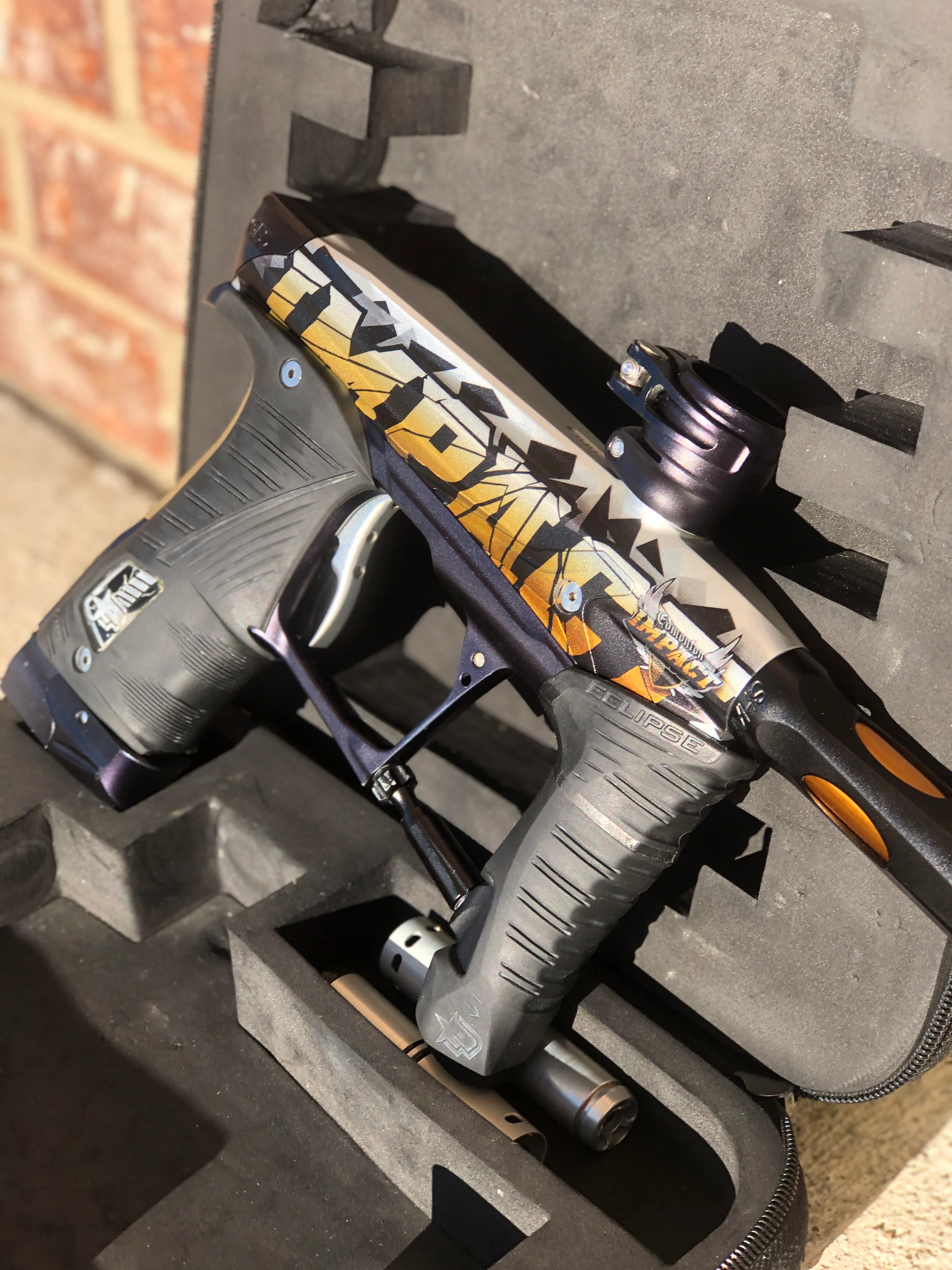 Used Planet Eclipse Geo 3.5 Paintball Gun - Edmonton Impact Cut #24 - Image 2