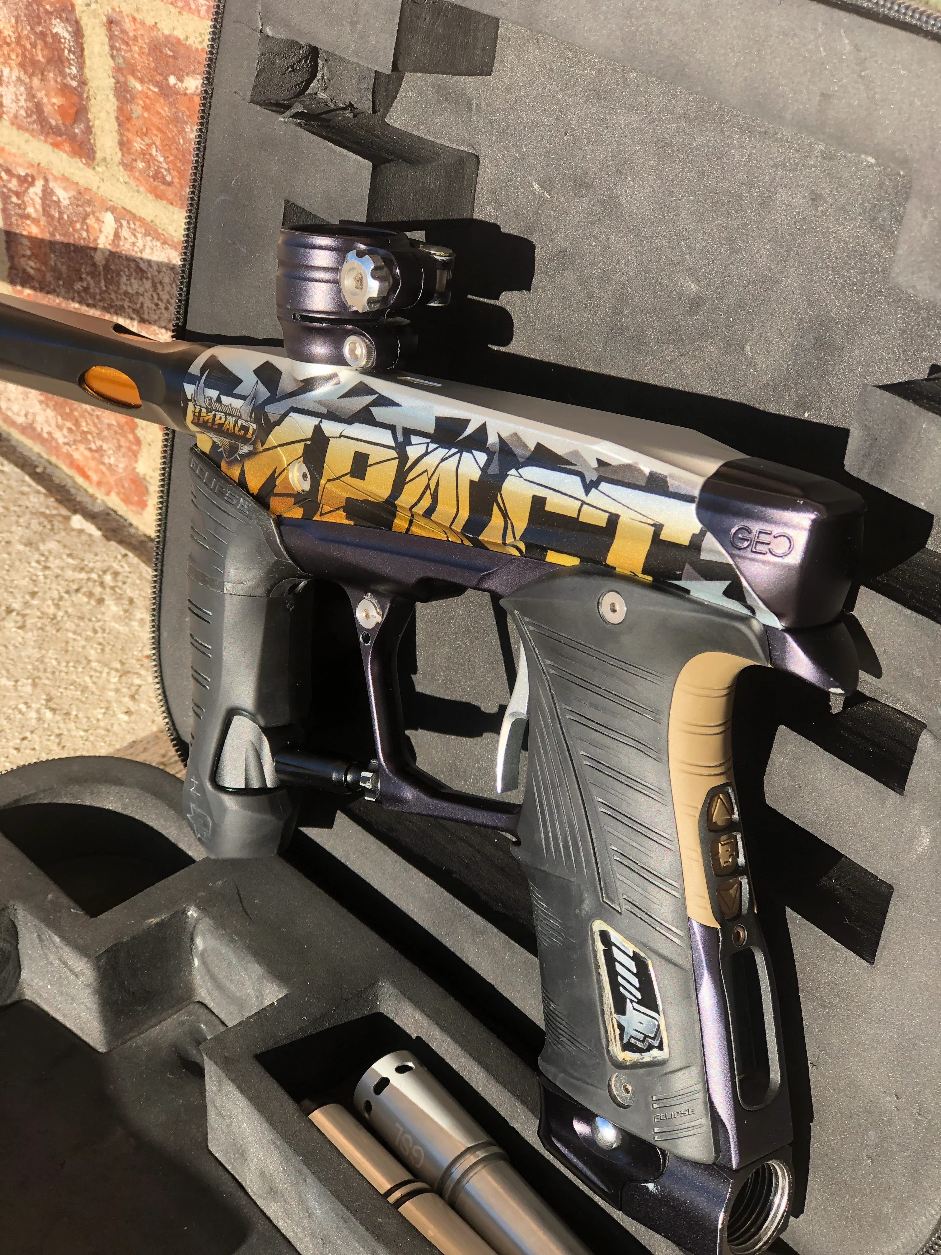 Used Planet Eclipse Geo 3.5 Paintball Gun - Edmonton Impact Cut #24 - Image 3