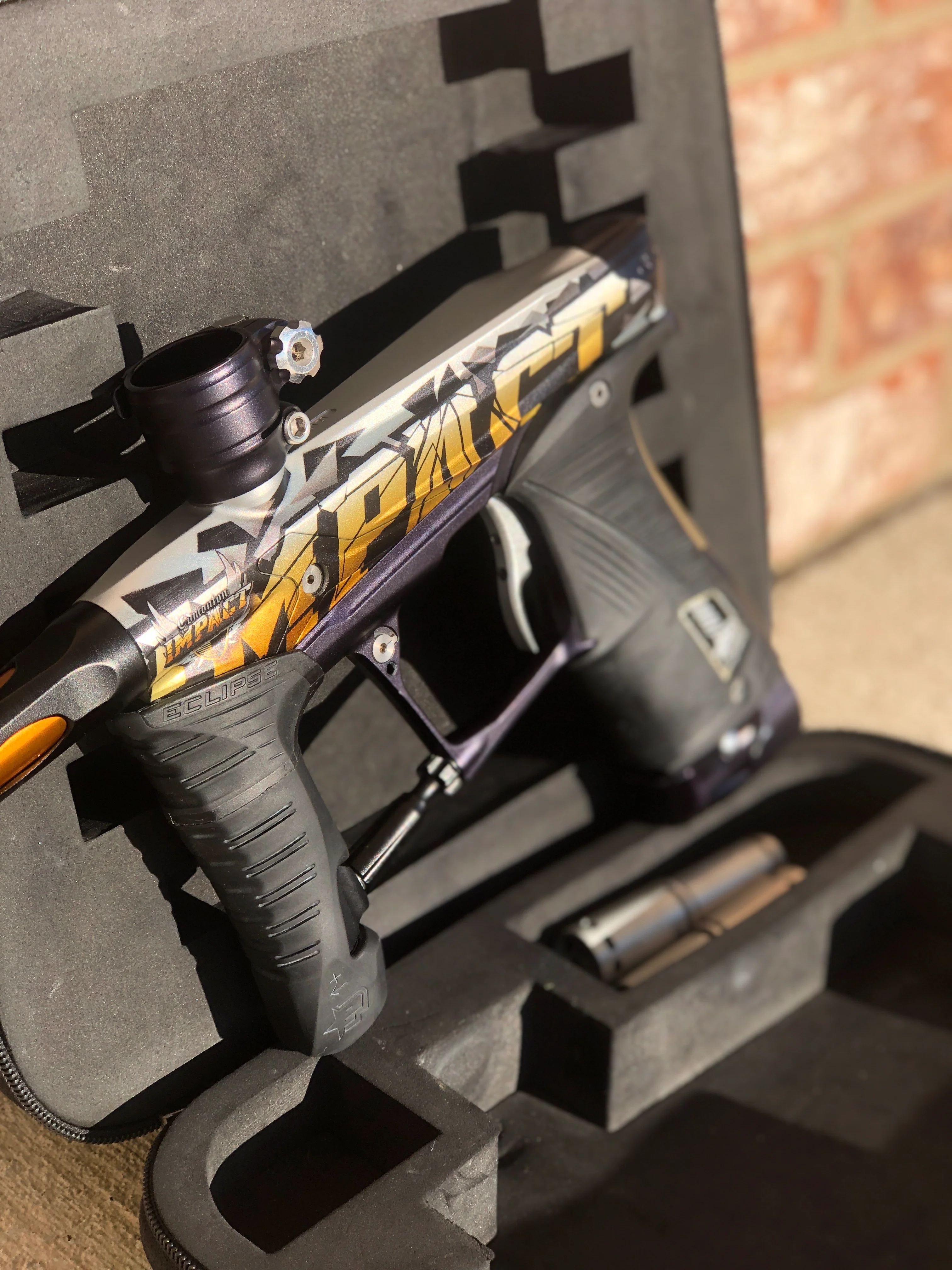 Used Planet Eclipse Geo 3.5 Paintball Gun - Edmonton Impact Cut #24 - Image 4