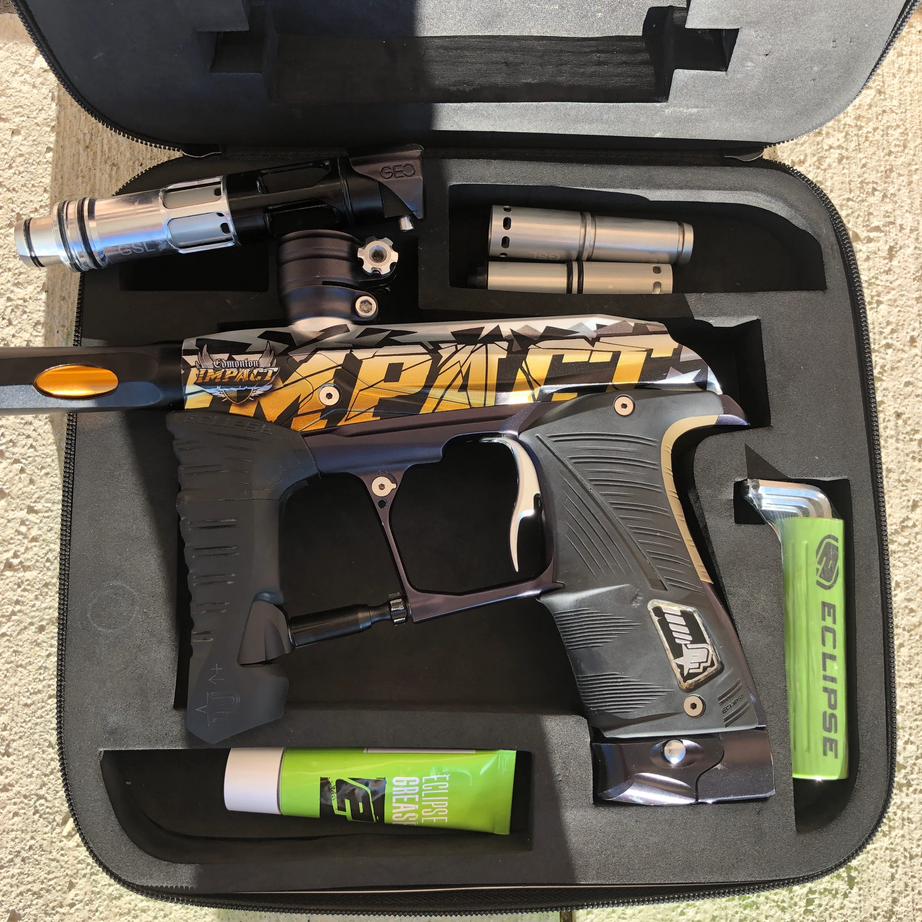 Used Planet Eclipse Geo 3.5 Paintball Gun - Edmonton Impact Cut #24 - Image 5