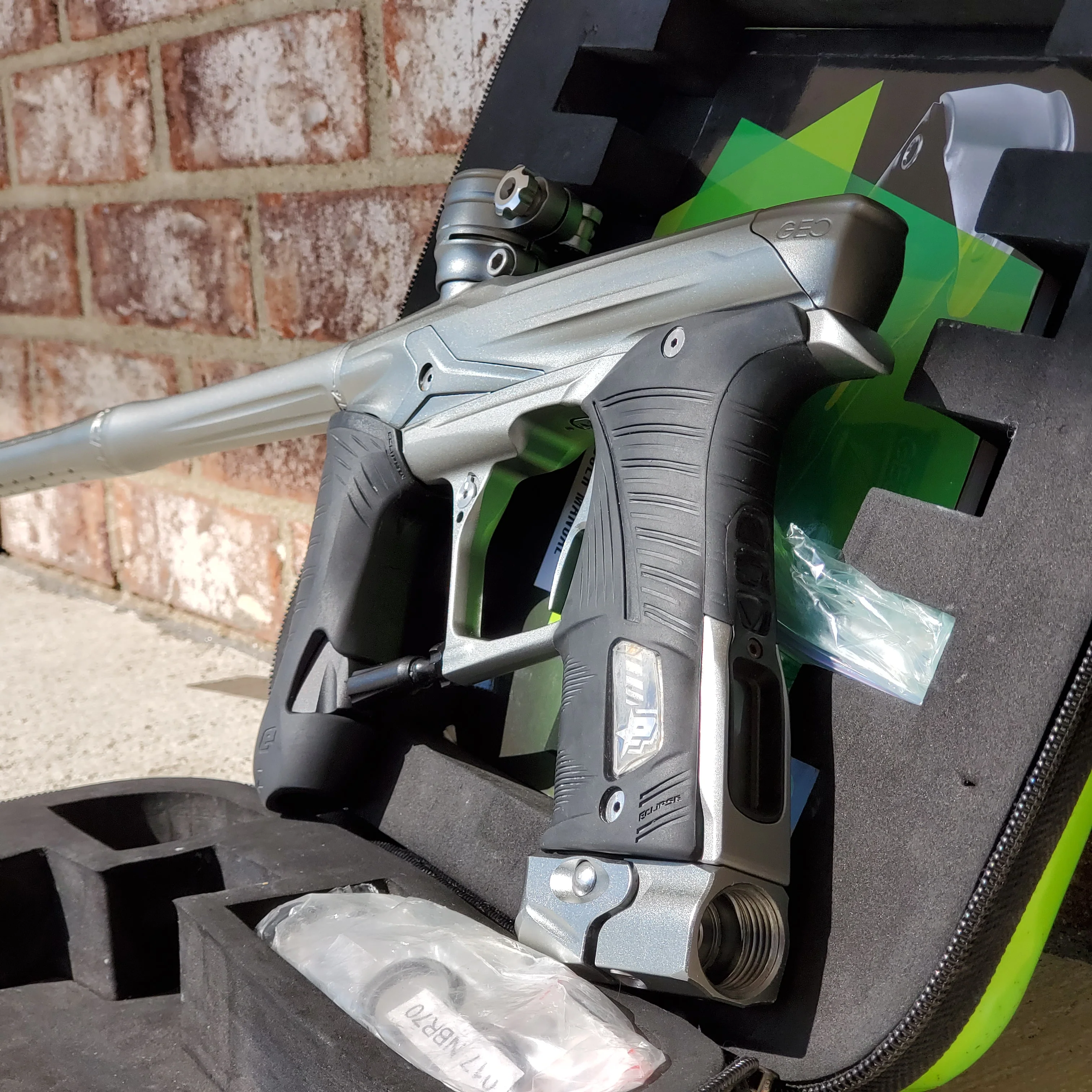 Used Planet Eclipse Geo 3.5 Paintball Gun - Gunmetal Grey - Image 3