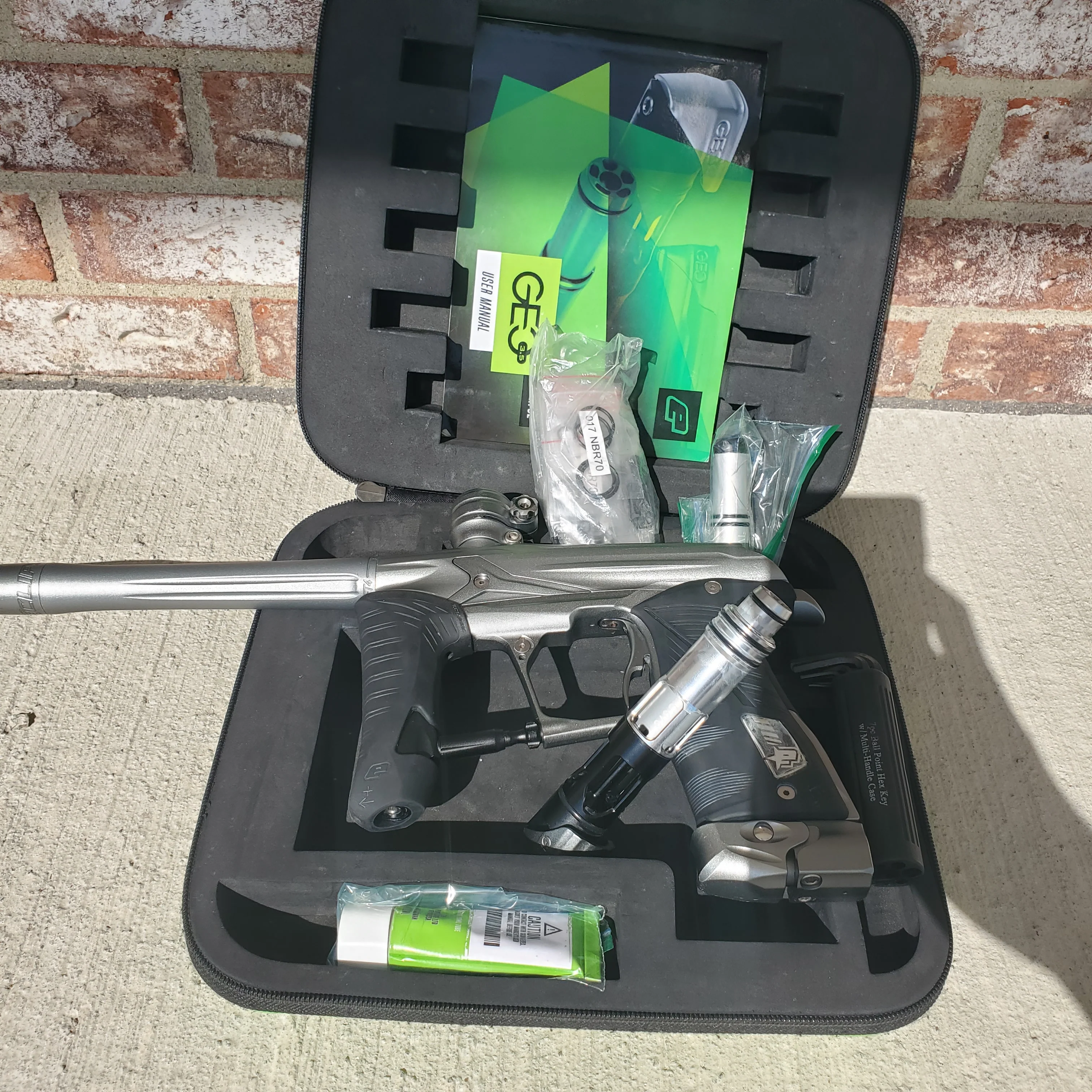 Used Planet Eclipse Geo 3.5 Paintball Gun - Gunmetal Grey - Image 5