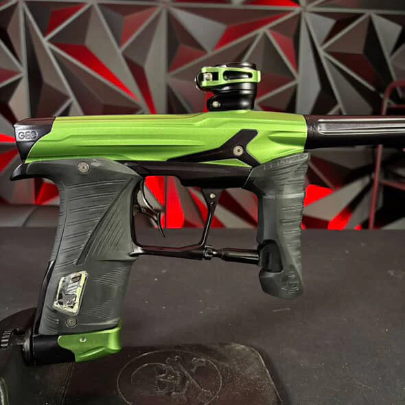 Used Planet Eclipse Geo 3.5 Paintball Gun - Green/ Black - Image 2