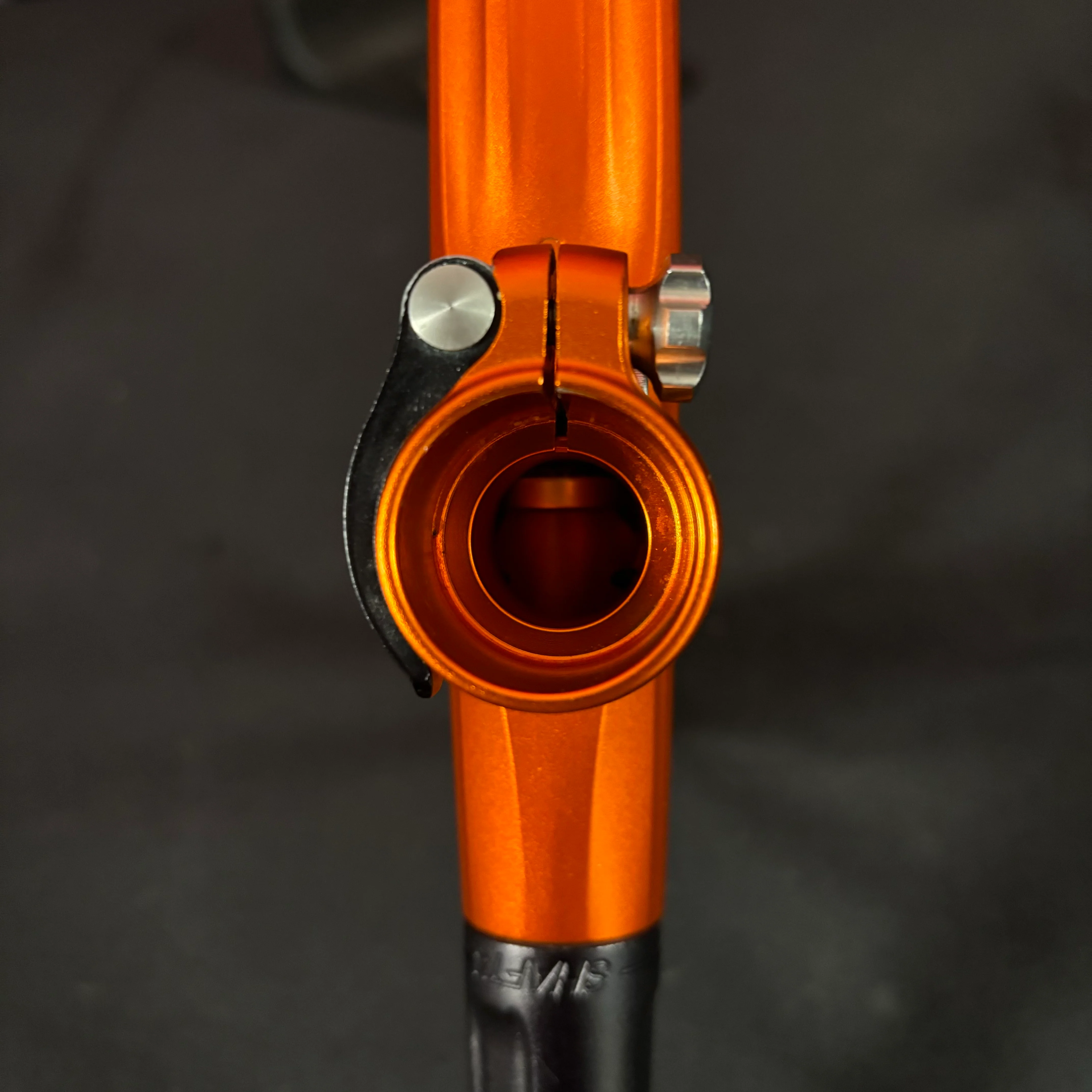 Used Planet Eclipse Geo 3.5 Paintball Gun - Orange/Black w/FDE Grips, Hard Tip Bolt, Soft Tip Bolt - Image 10