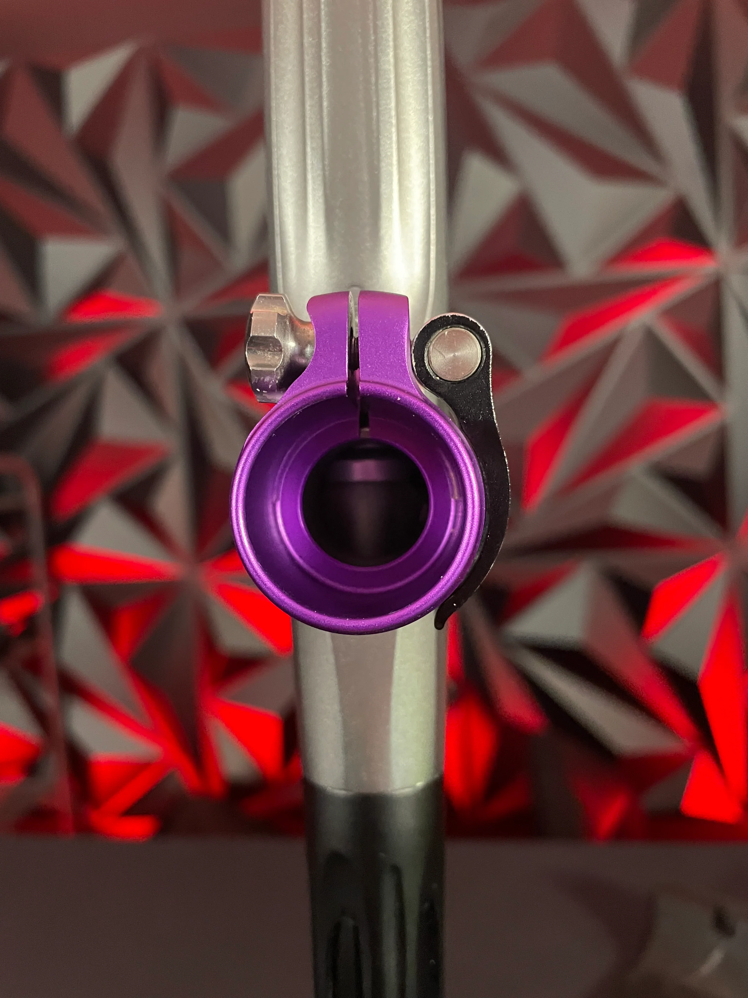 Used Planet Eclipse Geo 3.5 Paintball Gun - Pewter/Purple w/IV Core - Image 9