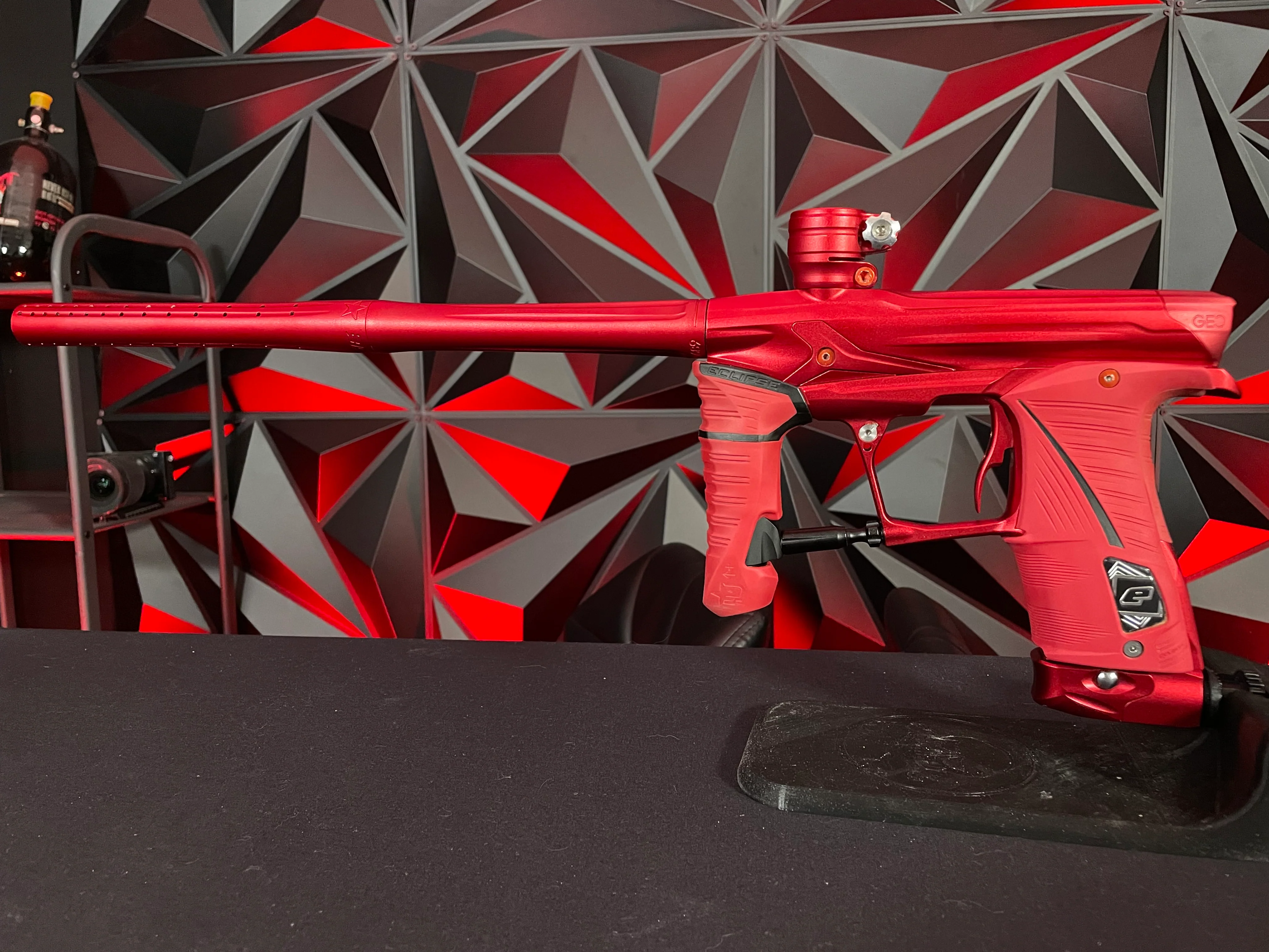 Used Planet Eclipse Geo 3.5 Paintball Gun - Red - Image 5