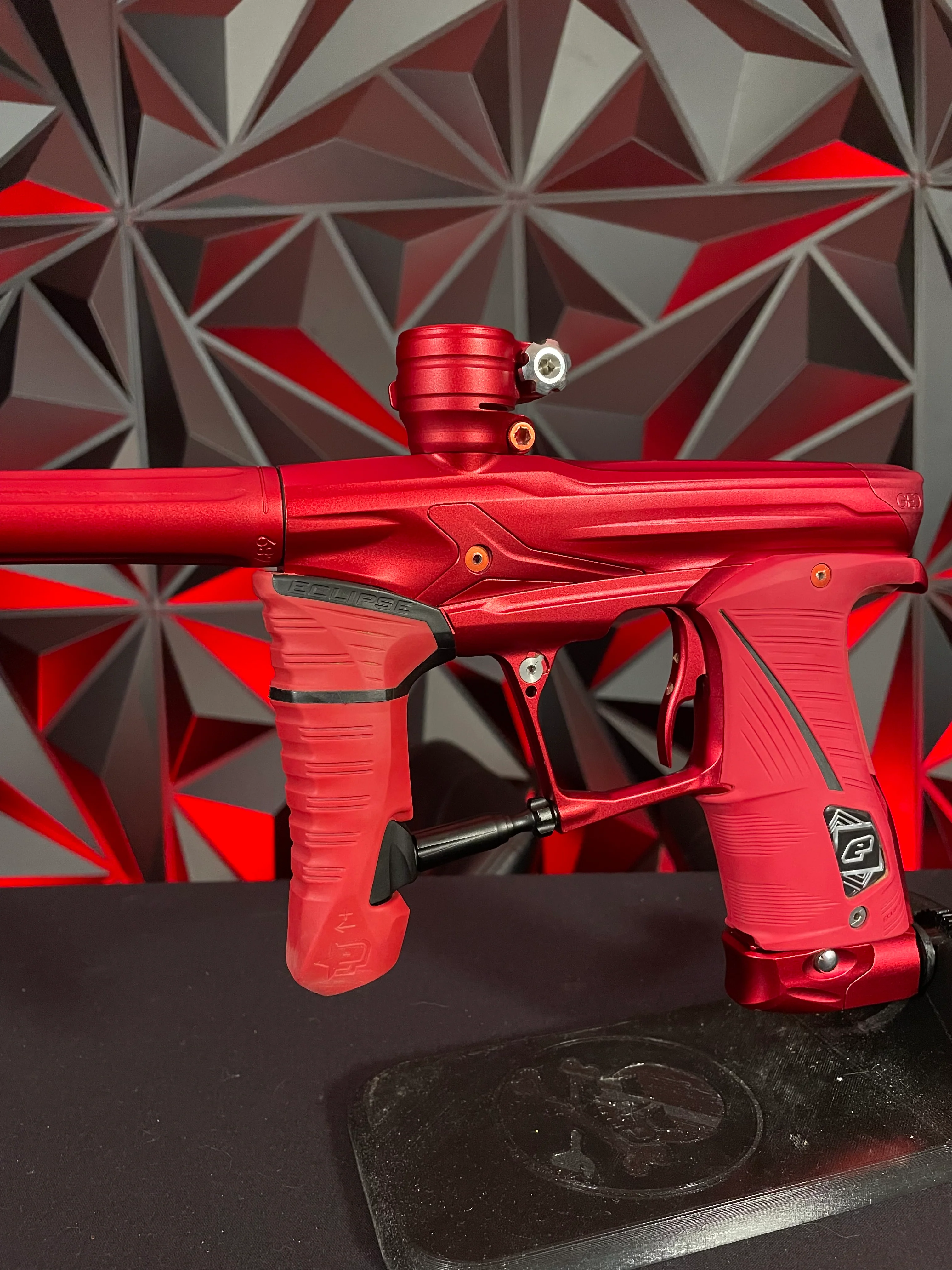 Used Planet Eclipse Geo 3.5 Paintball Gun - Red - Image 8