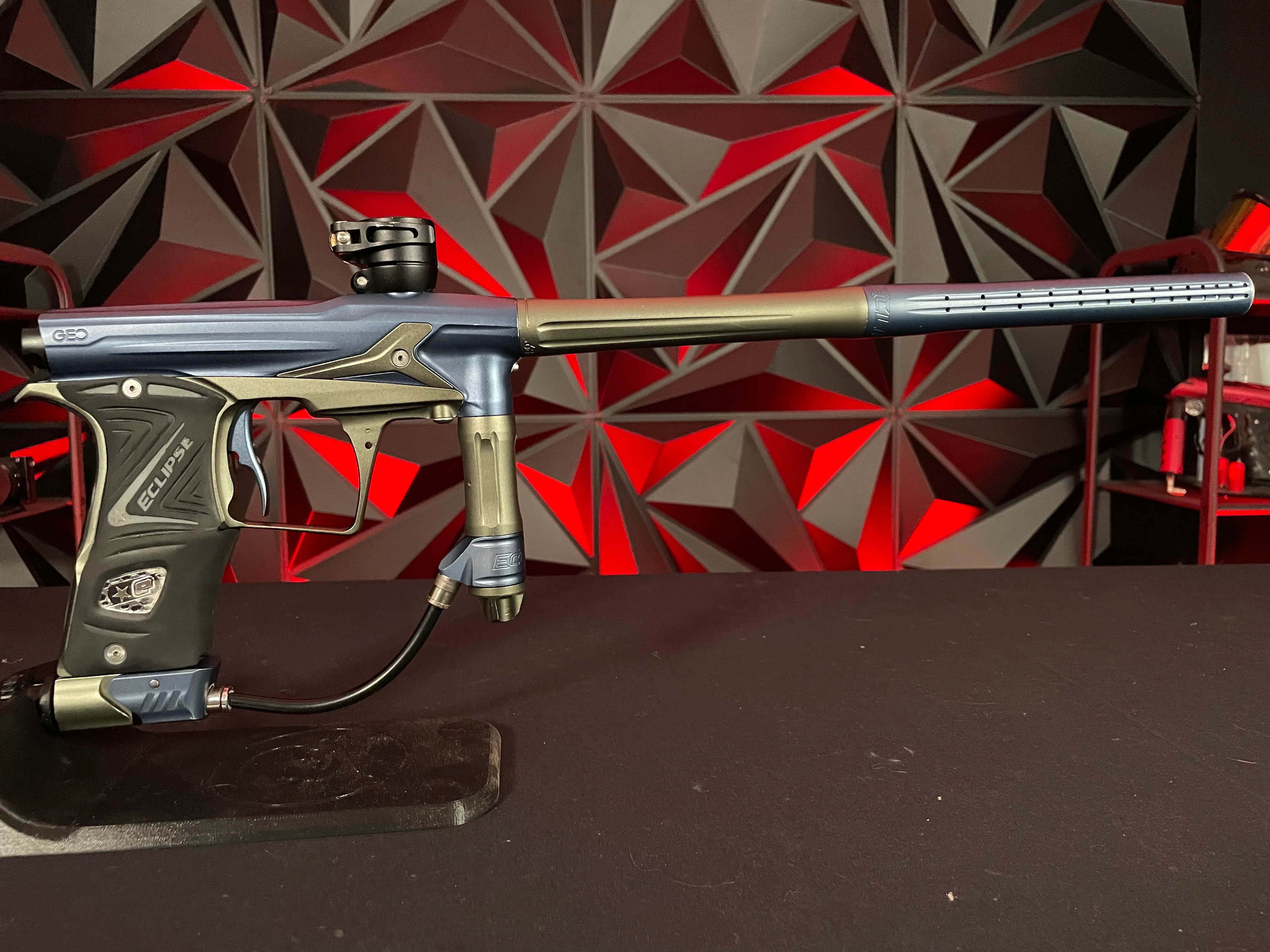 Used Planet Eclipse Geo 3 Paintball Gun - Blue/Grey - Image 5