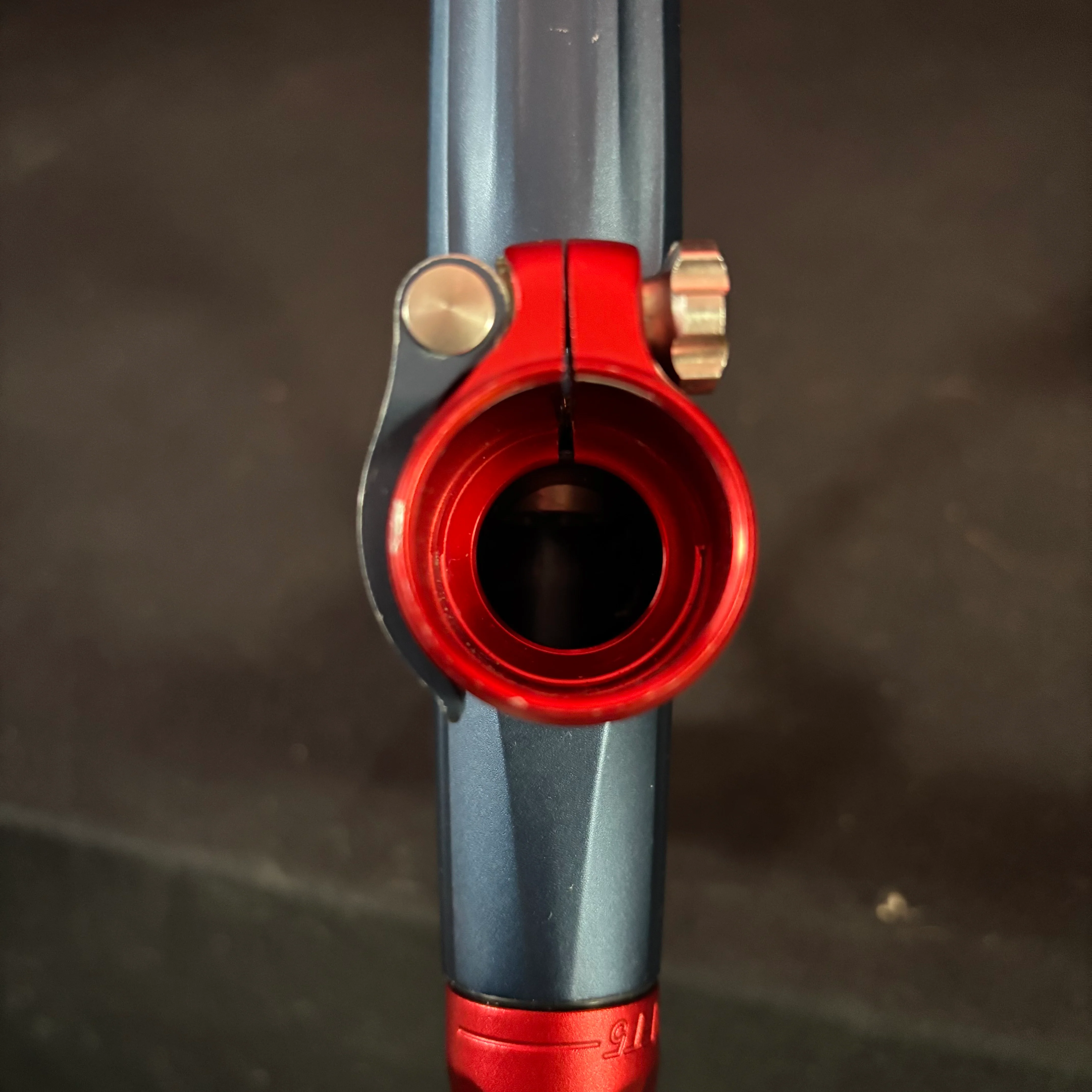 Used Planet Eclipse Geo 3 Paintball Gun - Blue/Red - Image 9